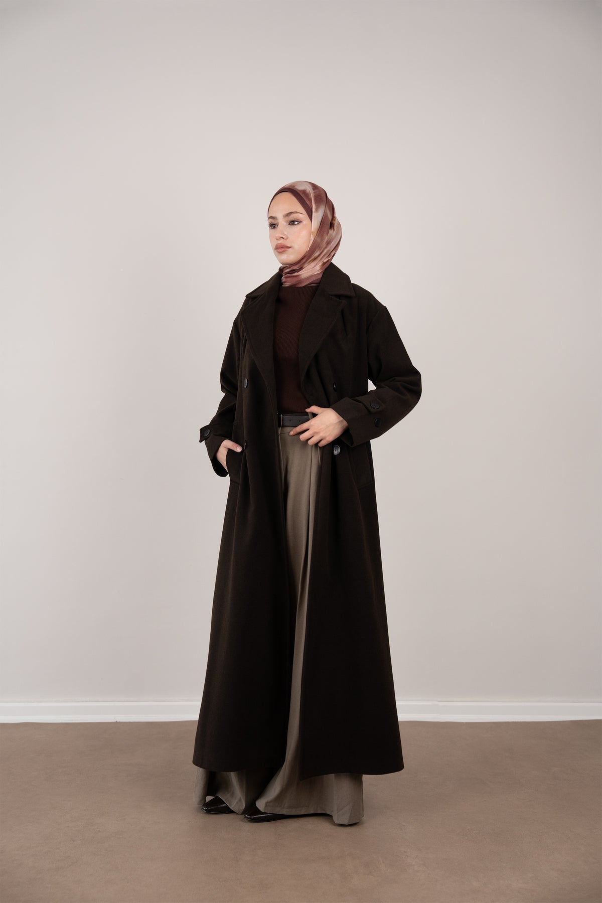 Oversize Kaban KAHVERENGİ