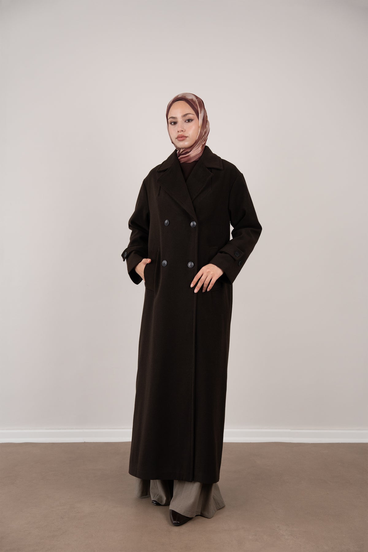 Oversize Kaban KAHVERENGİ