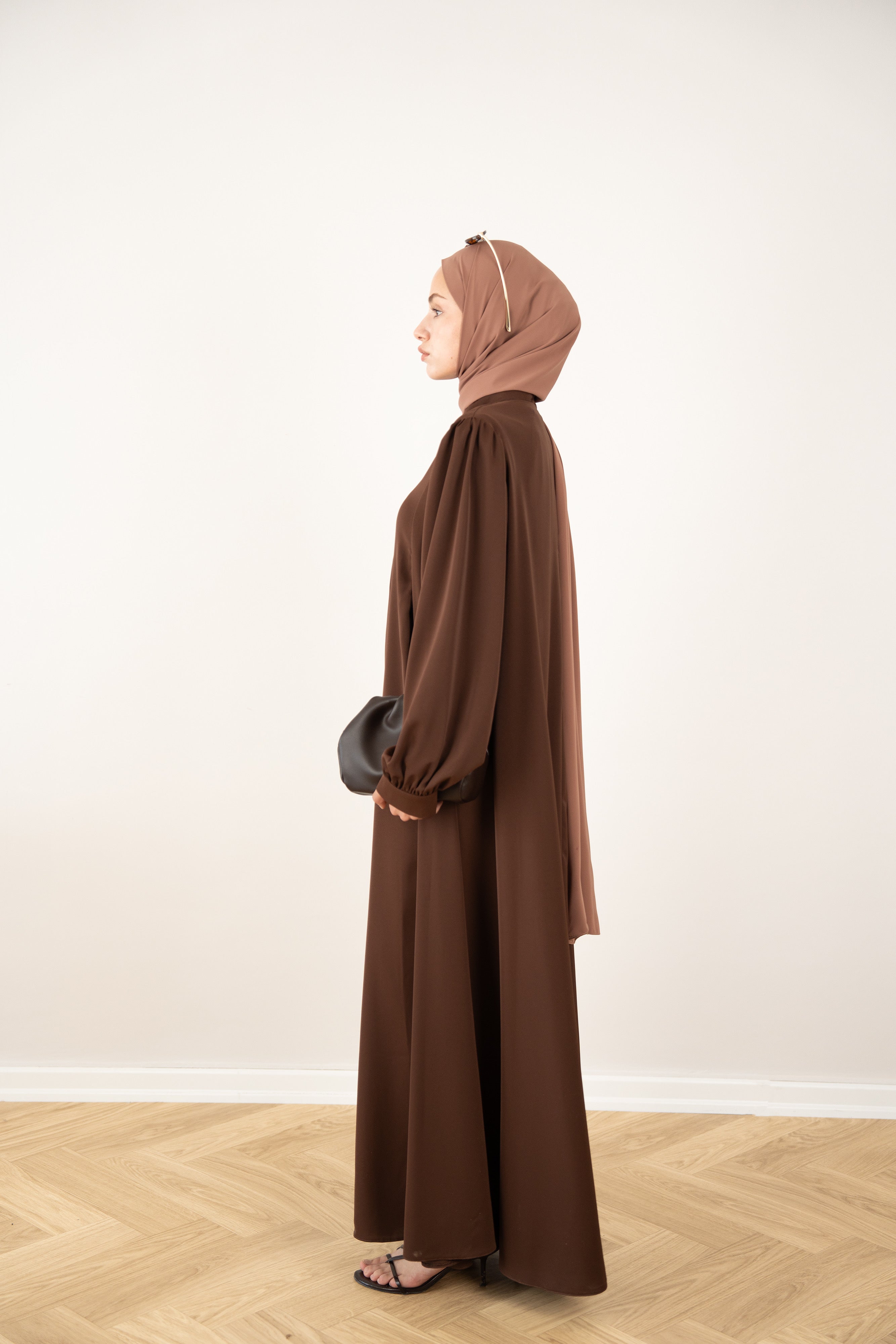 Alya Elbise Kahverengi ç