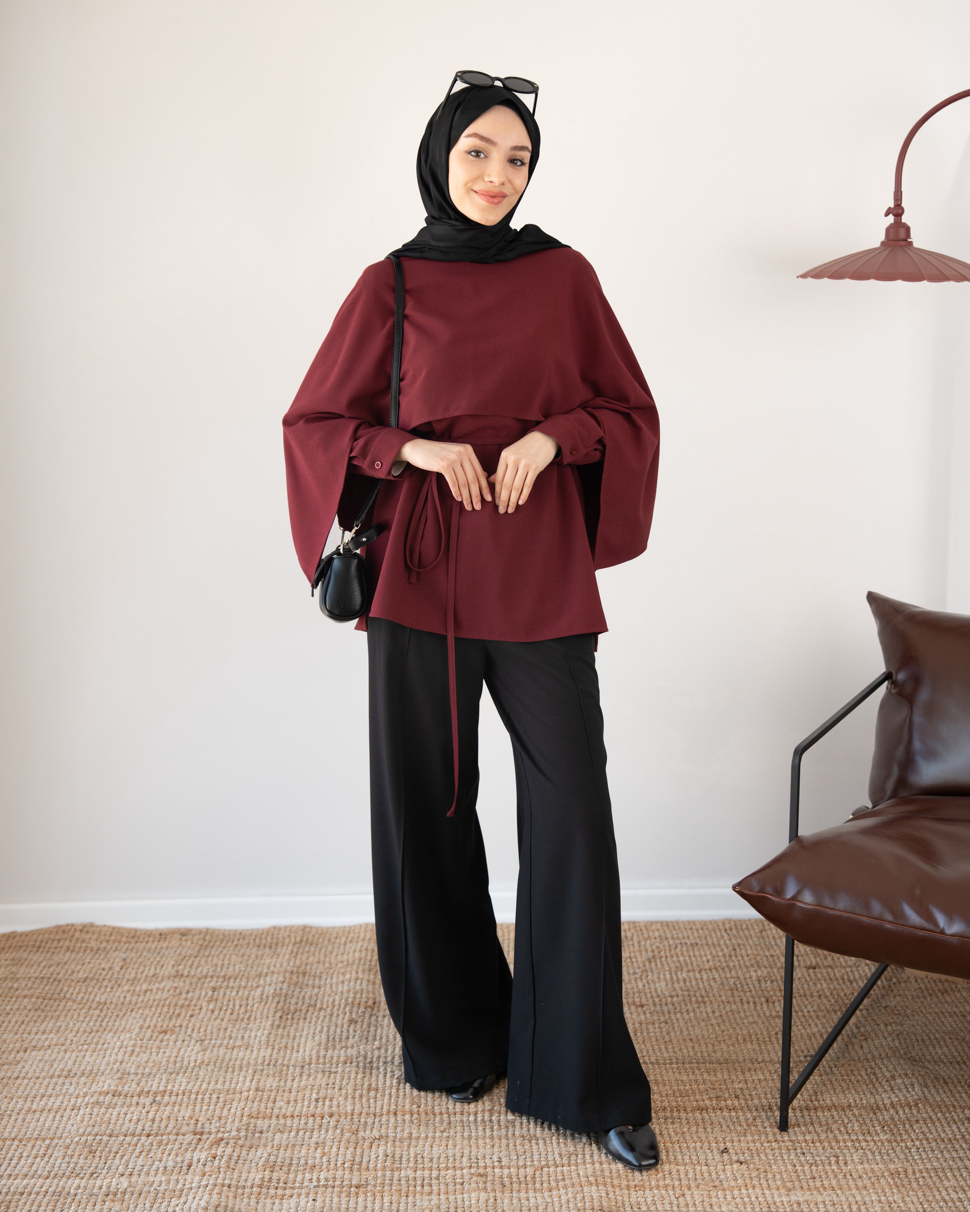 Pelerinli Tunik BORDO