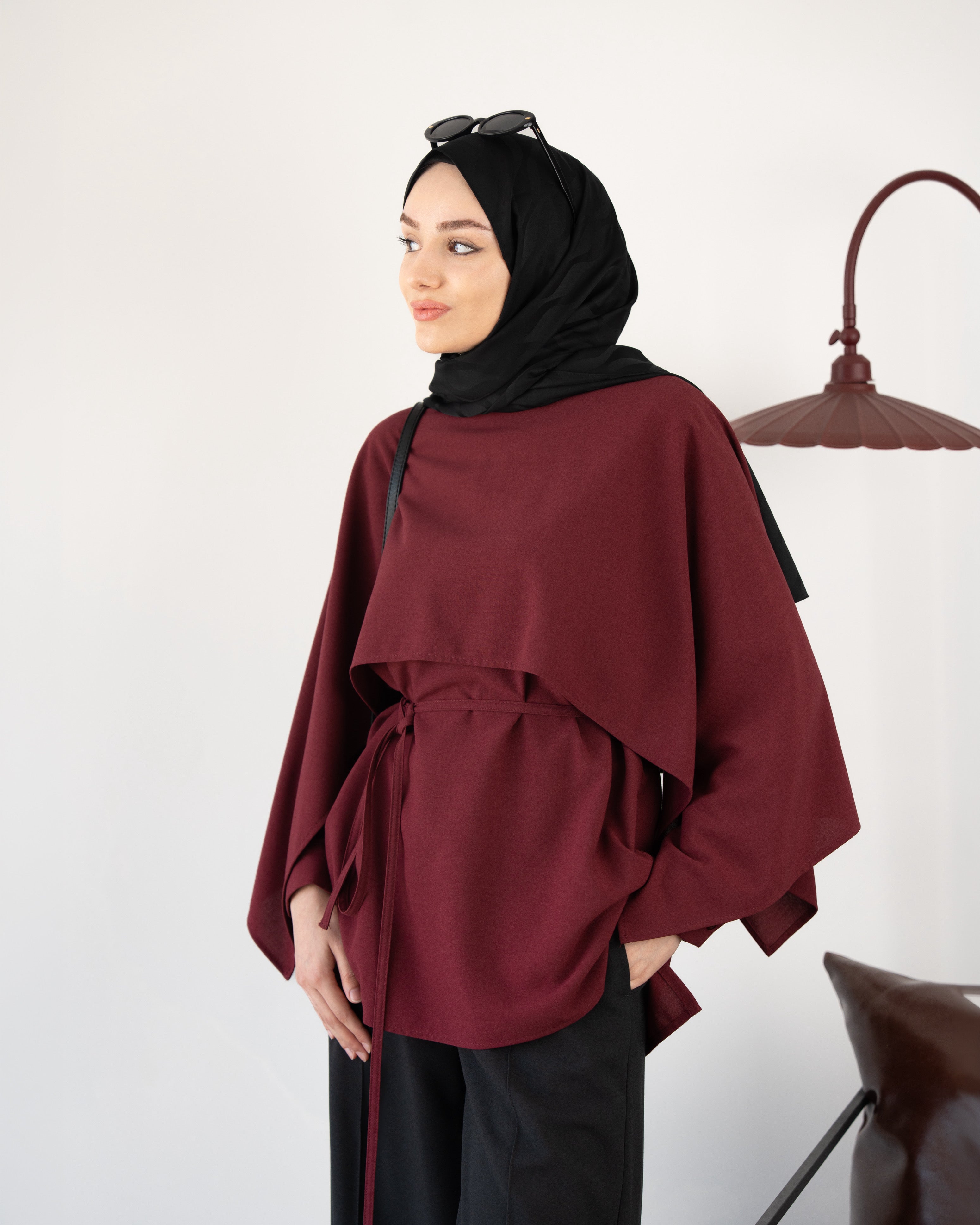 Pelerinli Tunik BORDO