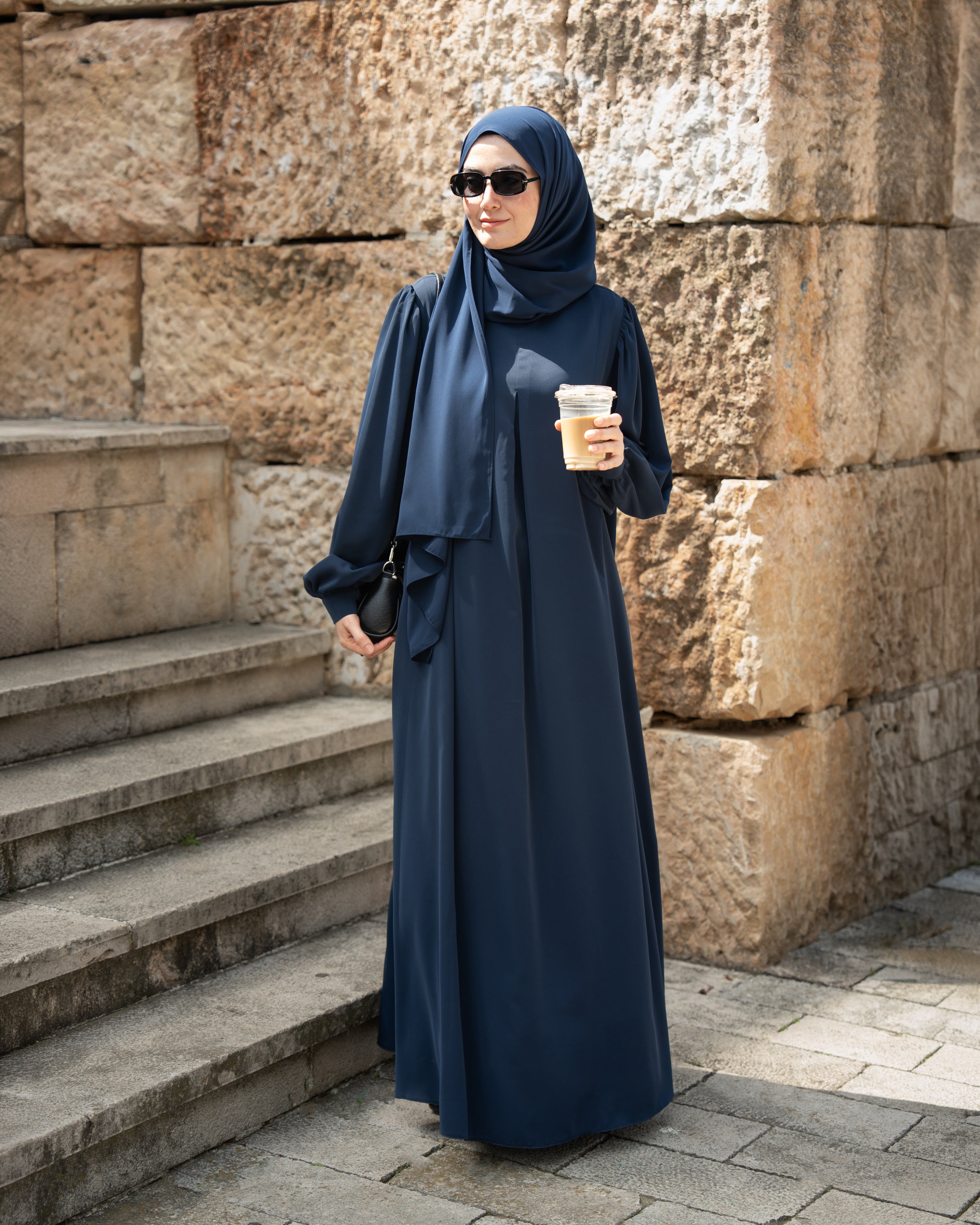 Alya Elbise LACİVERT