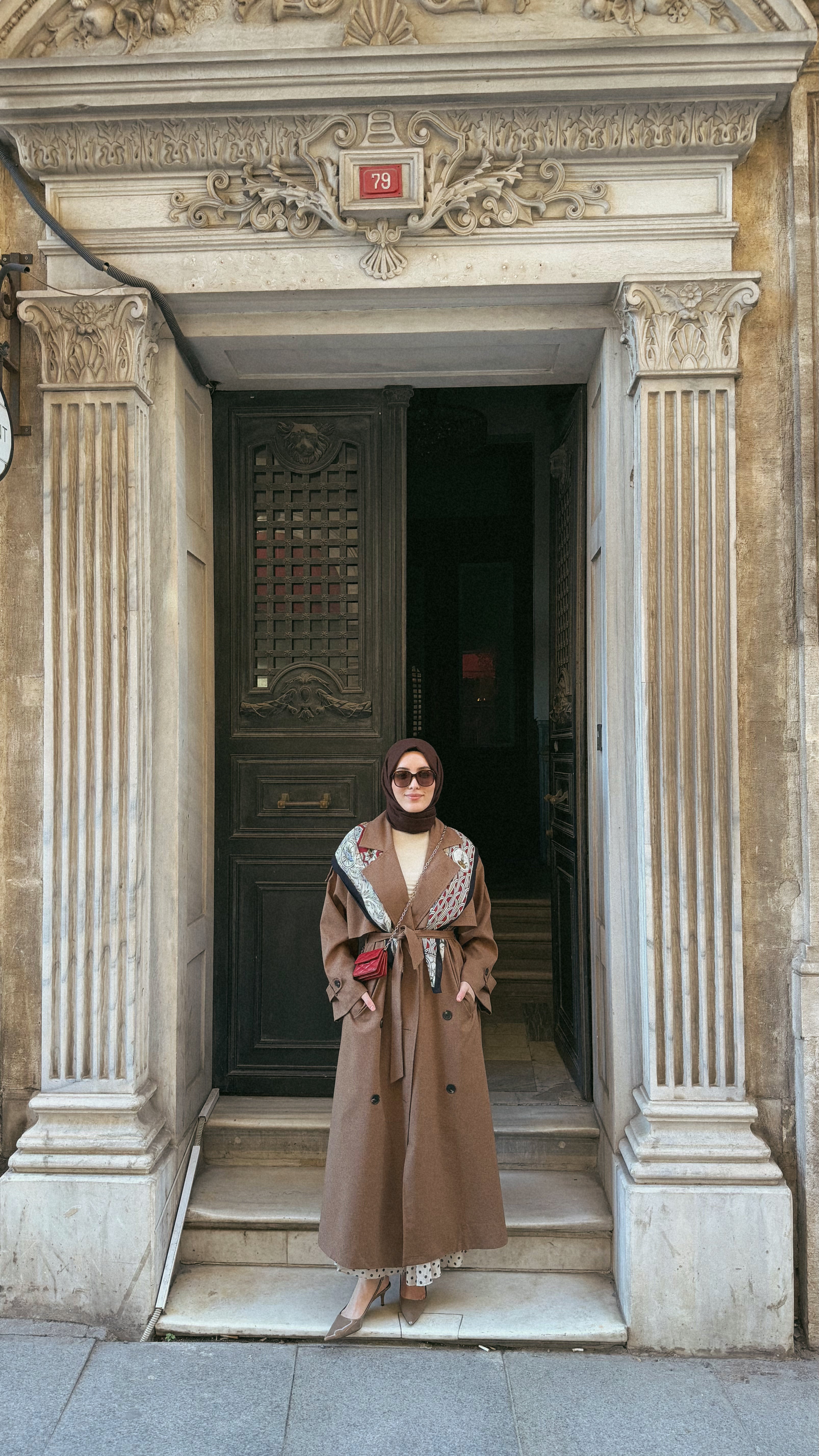 Oversize Trençkot KAHVERENGİ