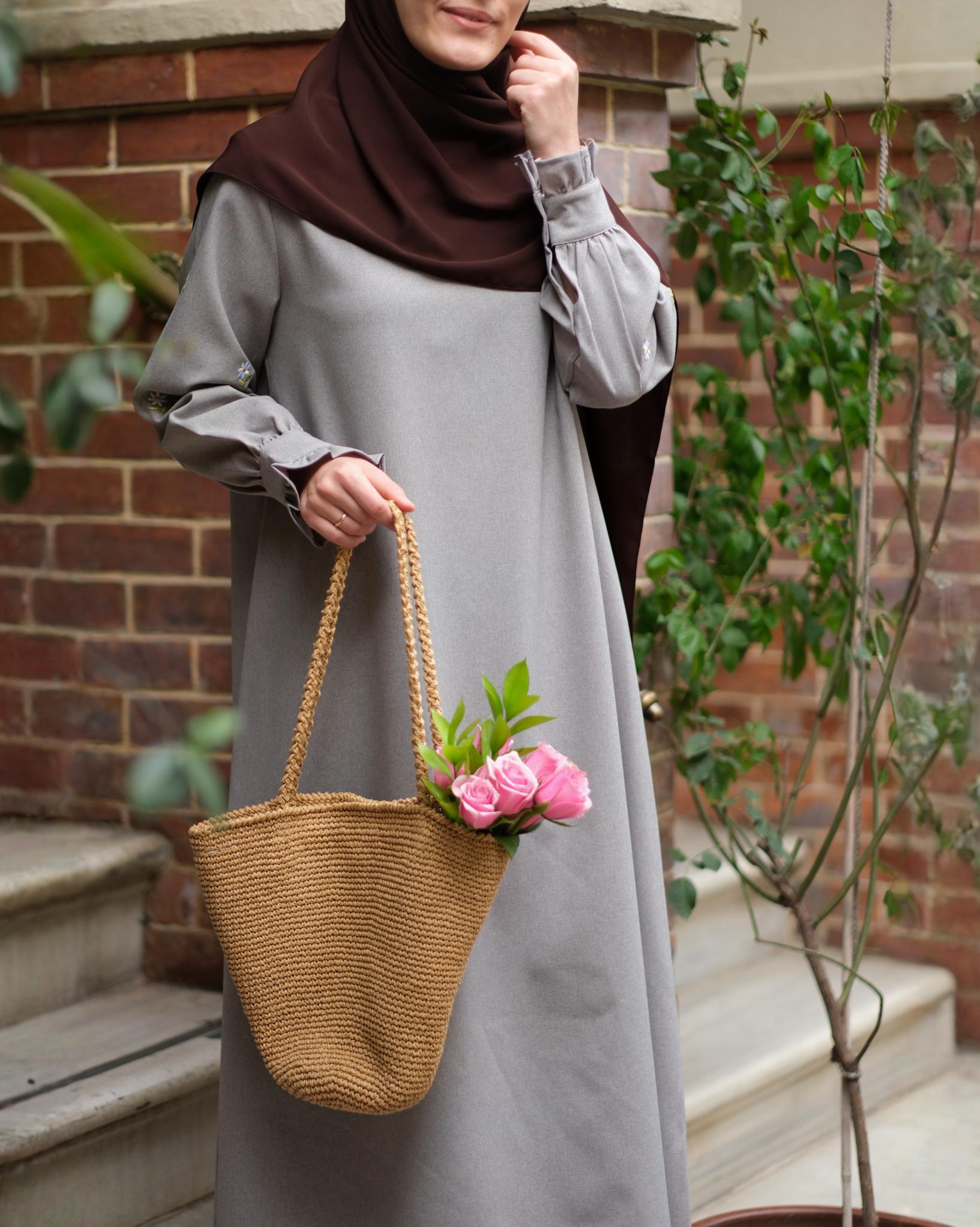Afra Elbise GRİ
