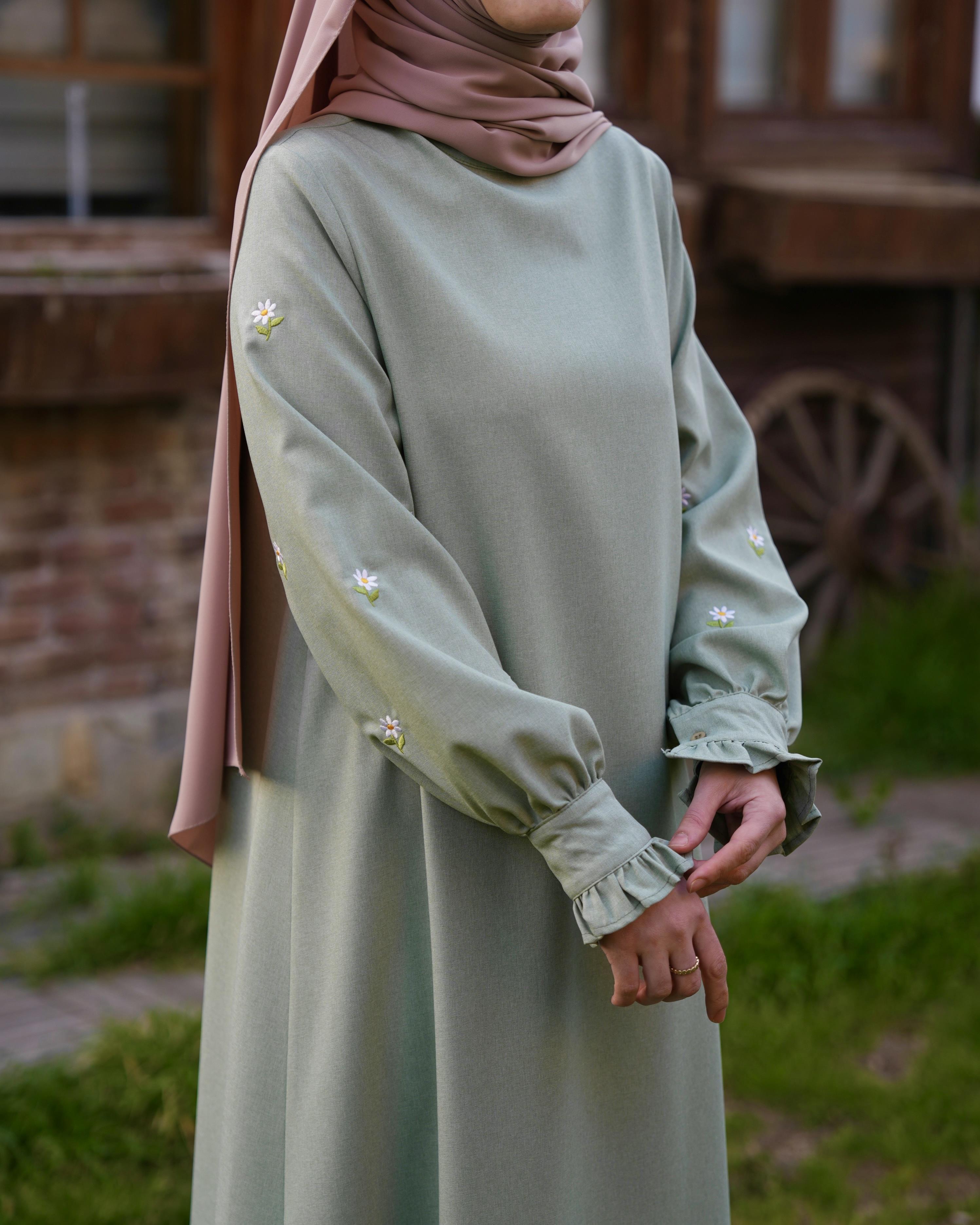 Afra Elbise YEŞİL