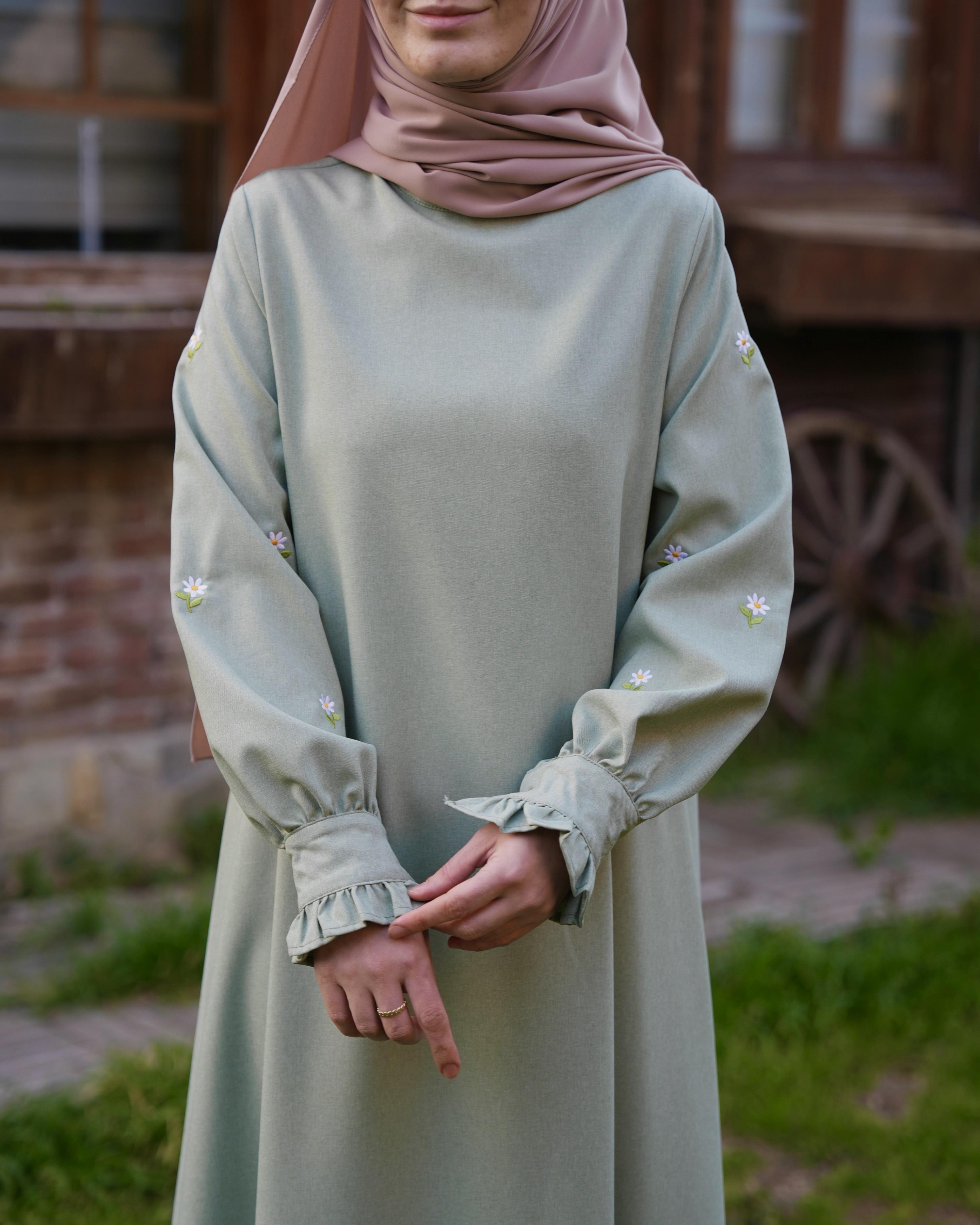 Afra Elbise YEŞİL