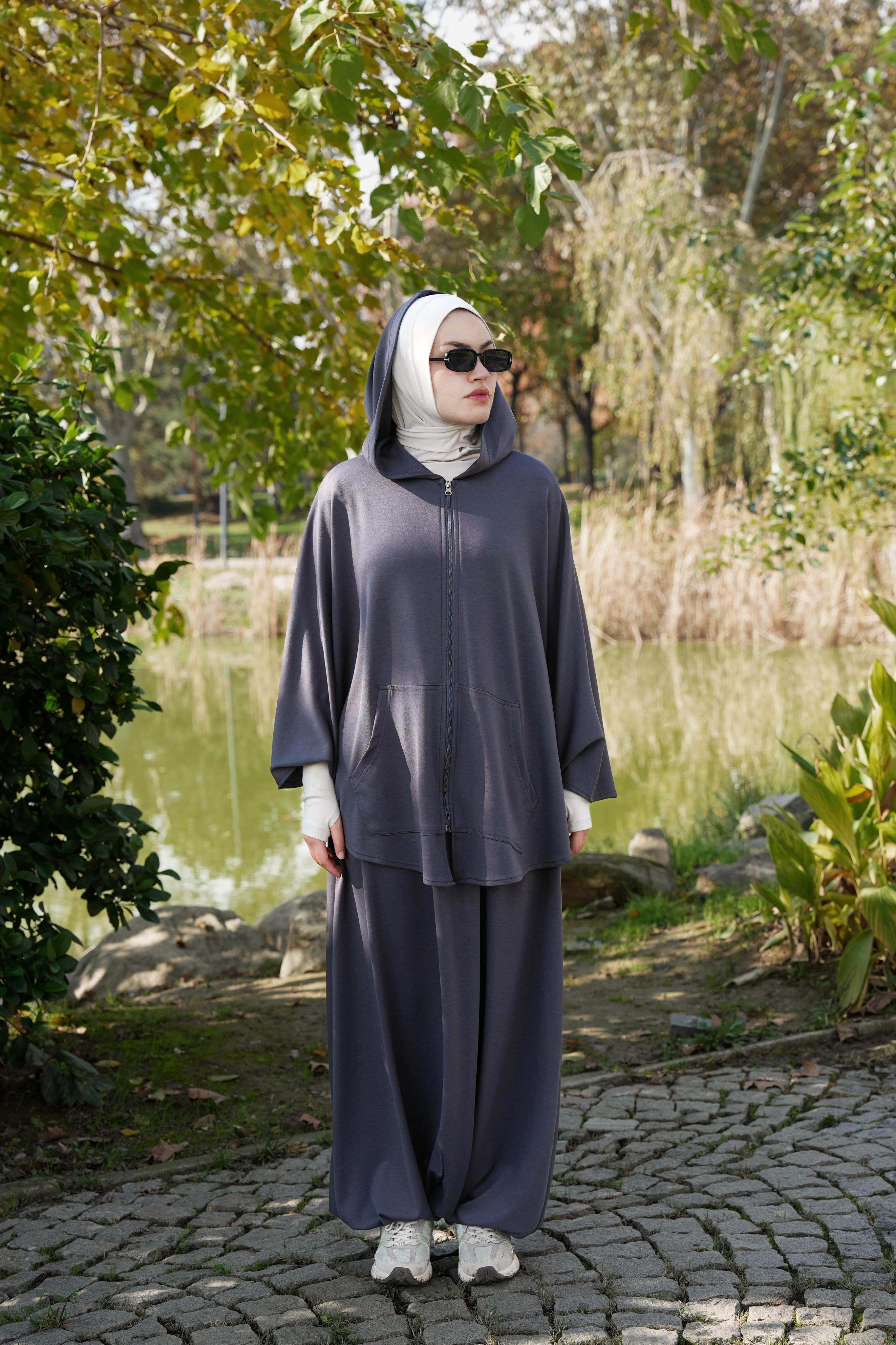 Aktif Fit Takım Gri