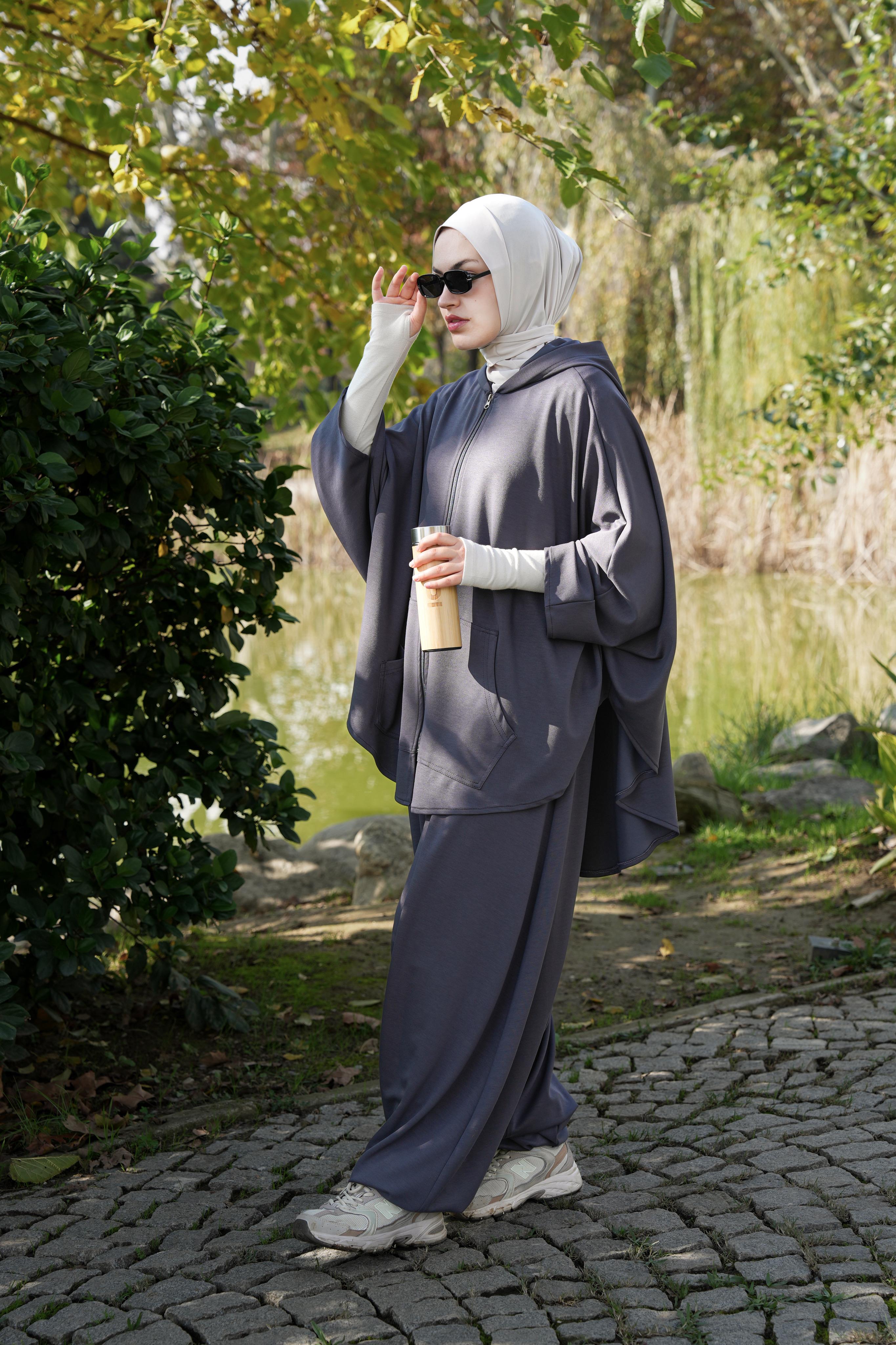 Aktif Fit Takım Gri