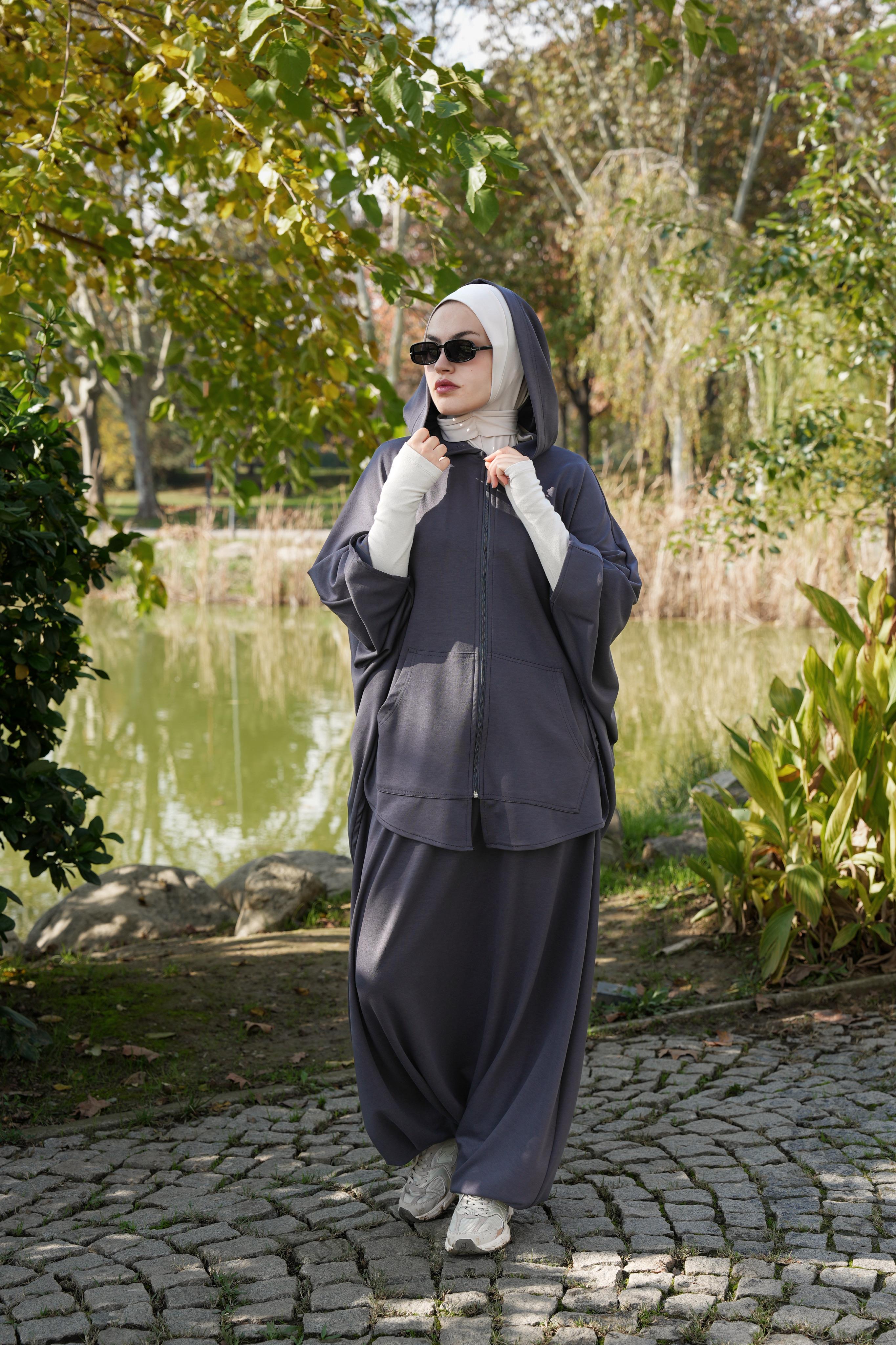 Aktif Fit Takım Gri