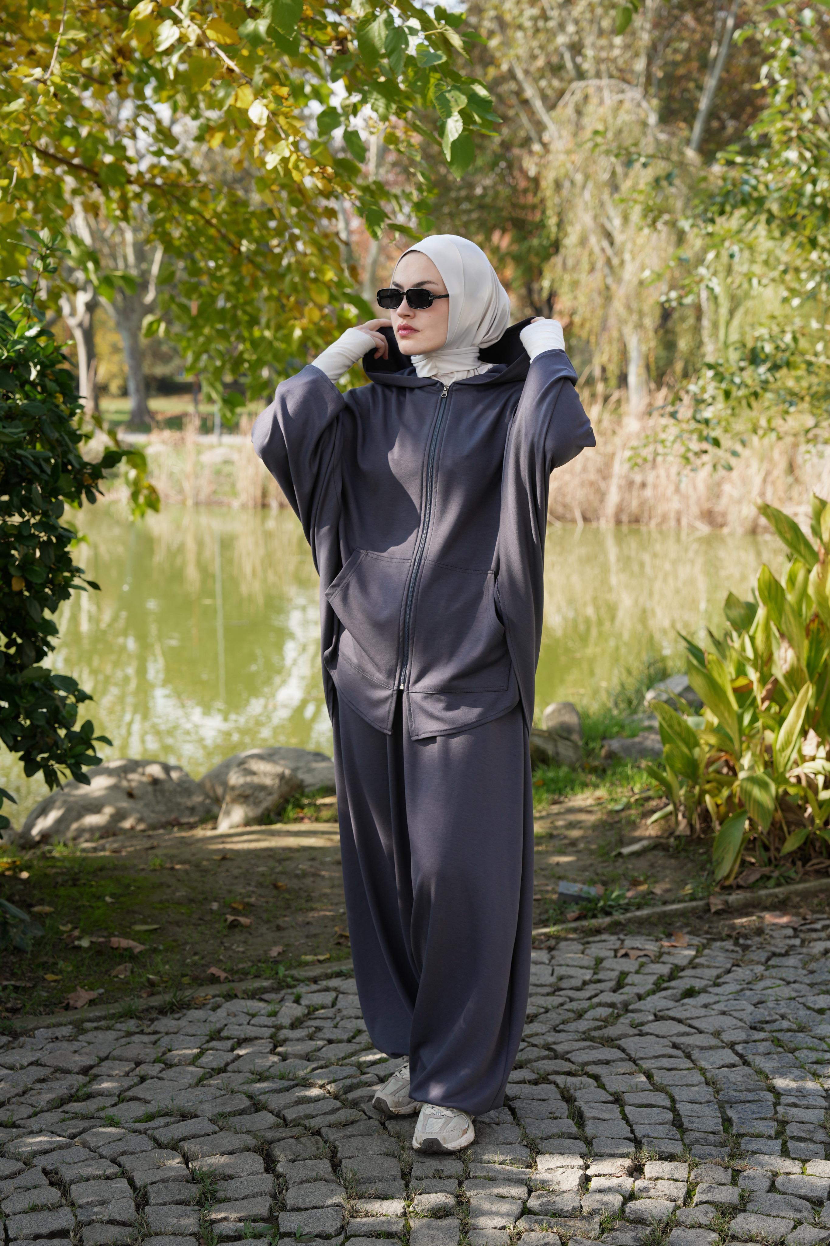 Aktif Fit Takım Gri