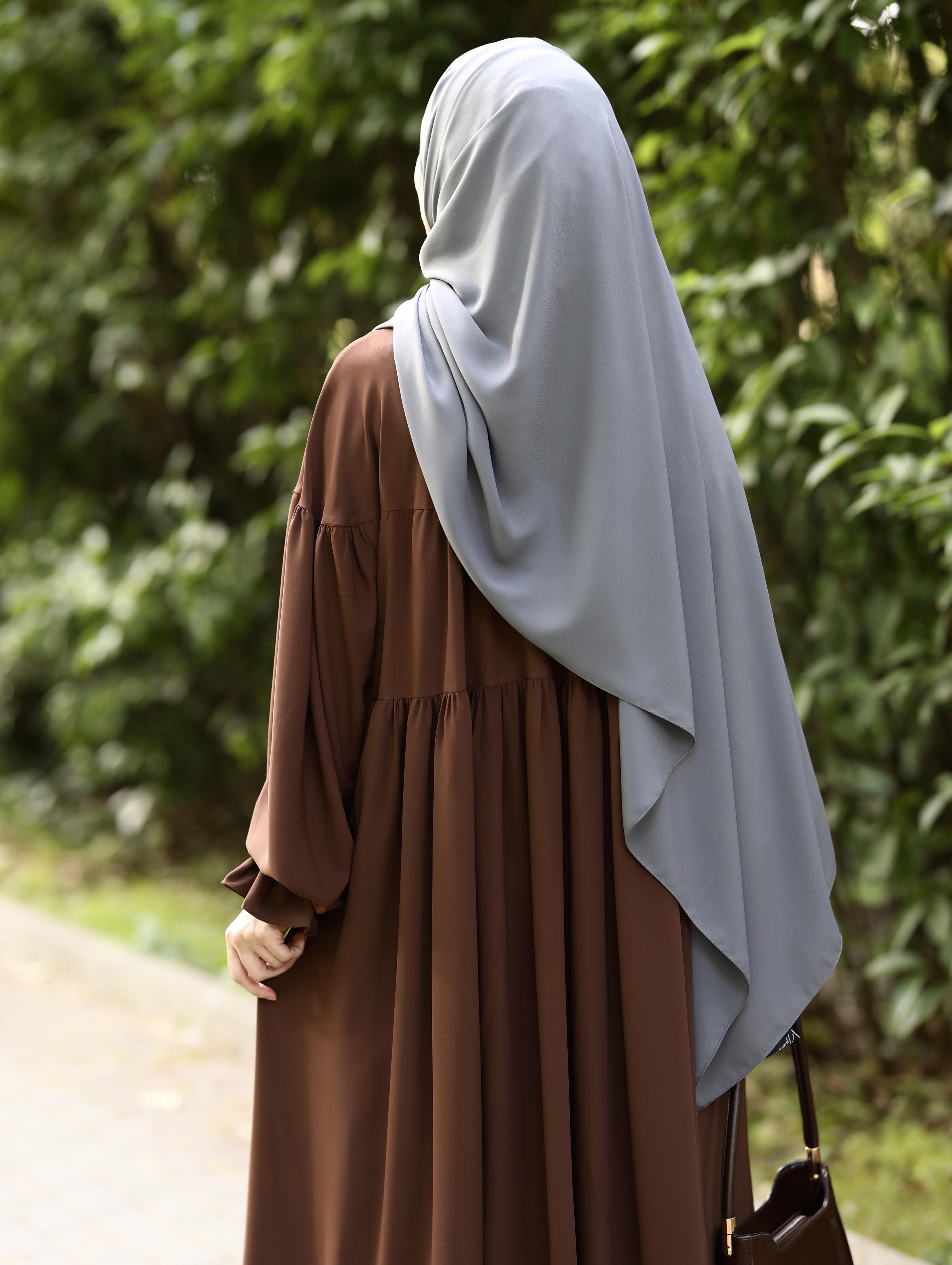 Aylina Elbise Kahverengi