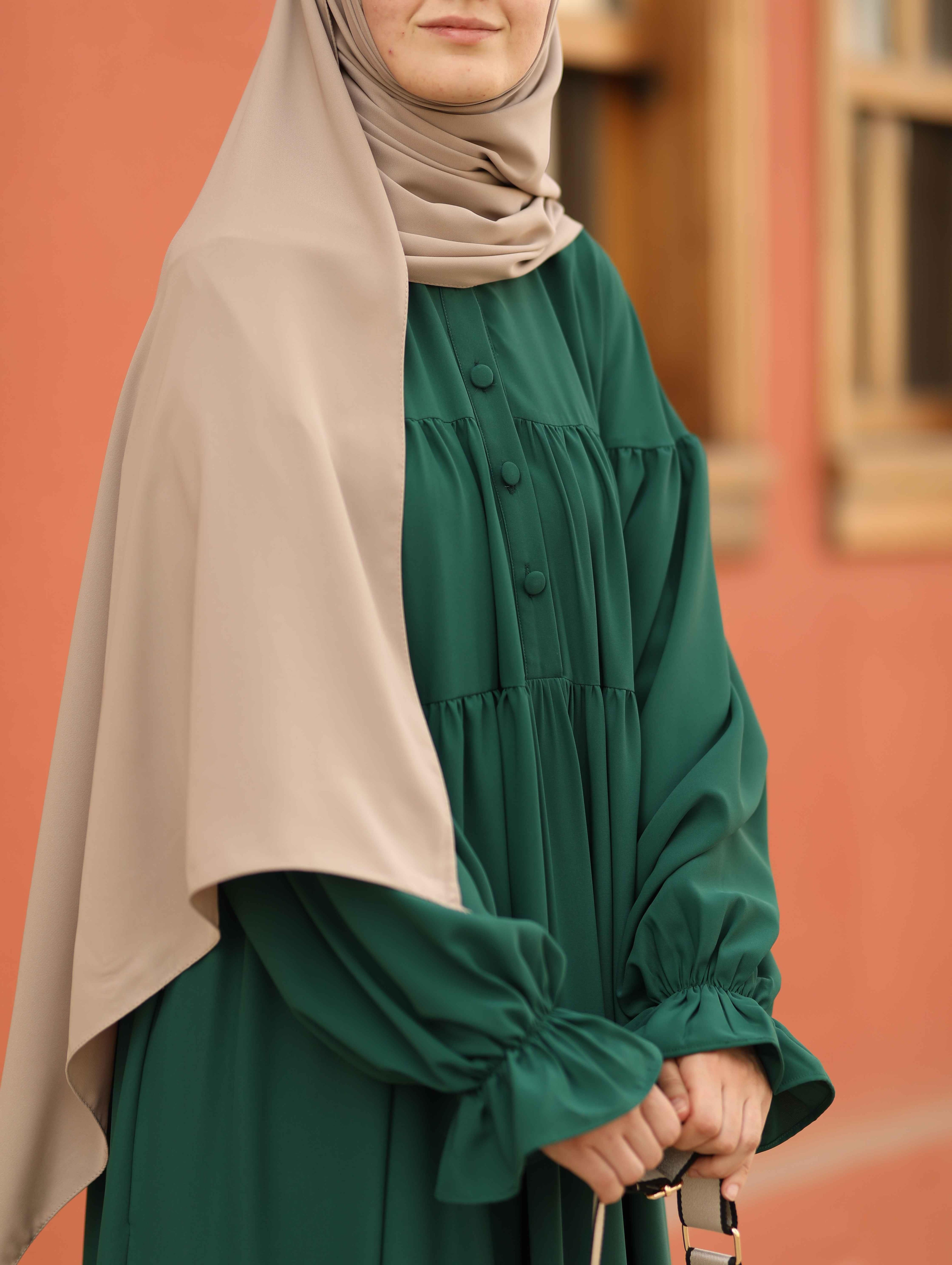 Aylina Elbise Zümrüt