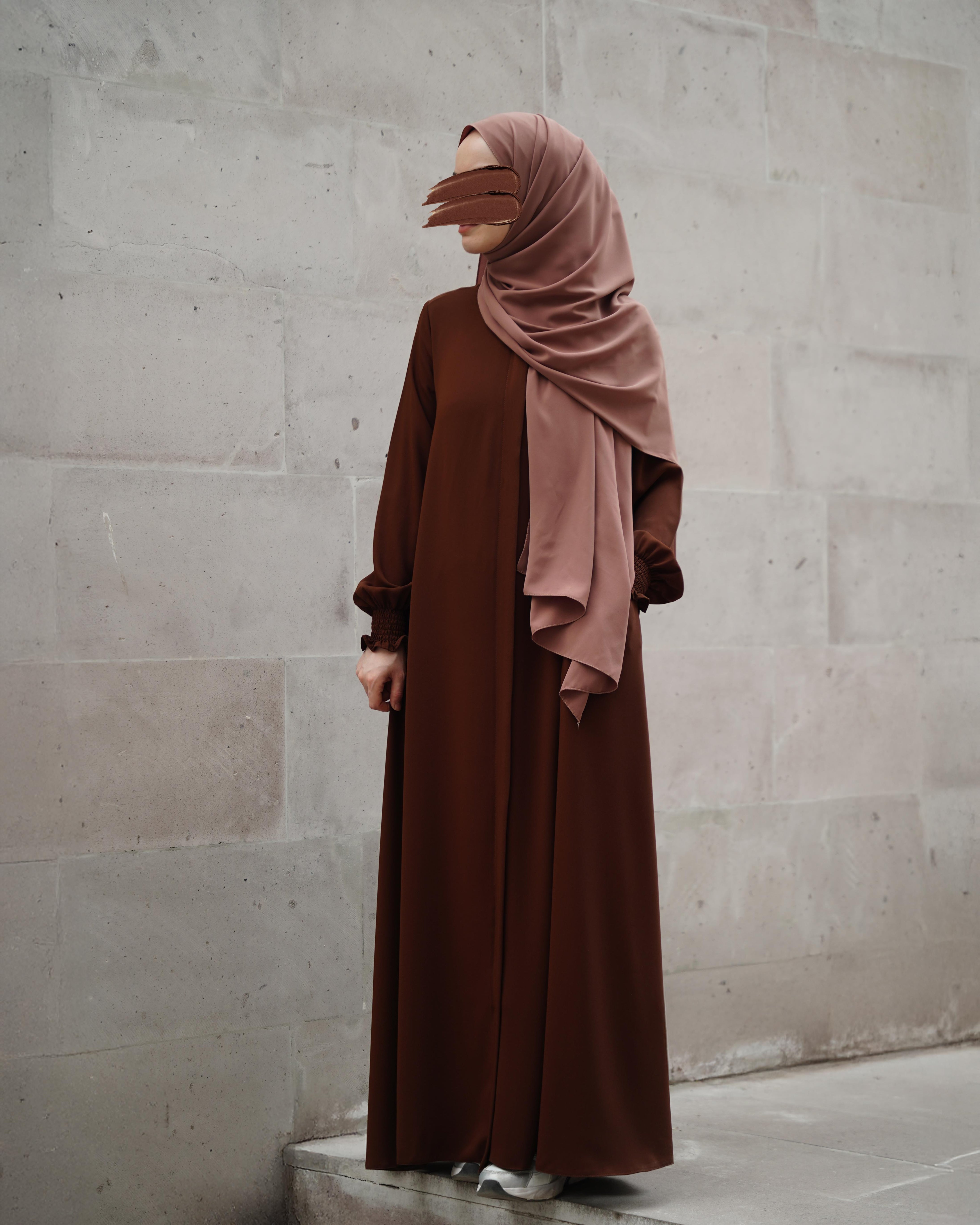 Aynil Kloş Ferace Kahverengi