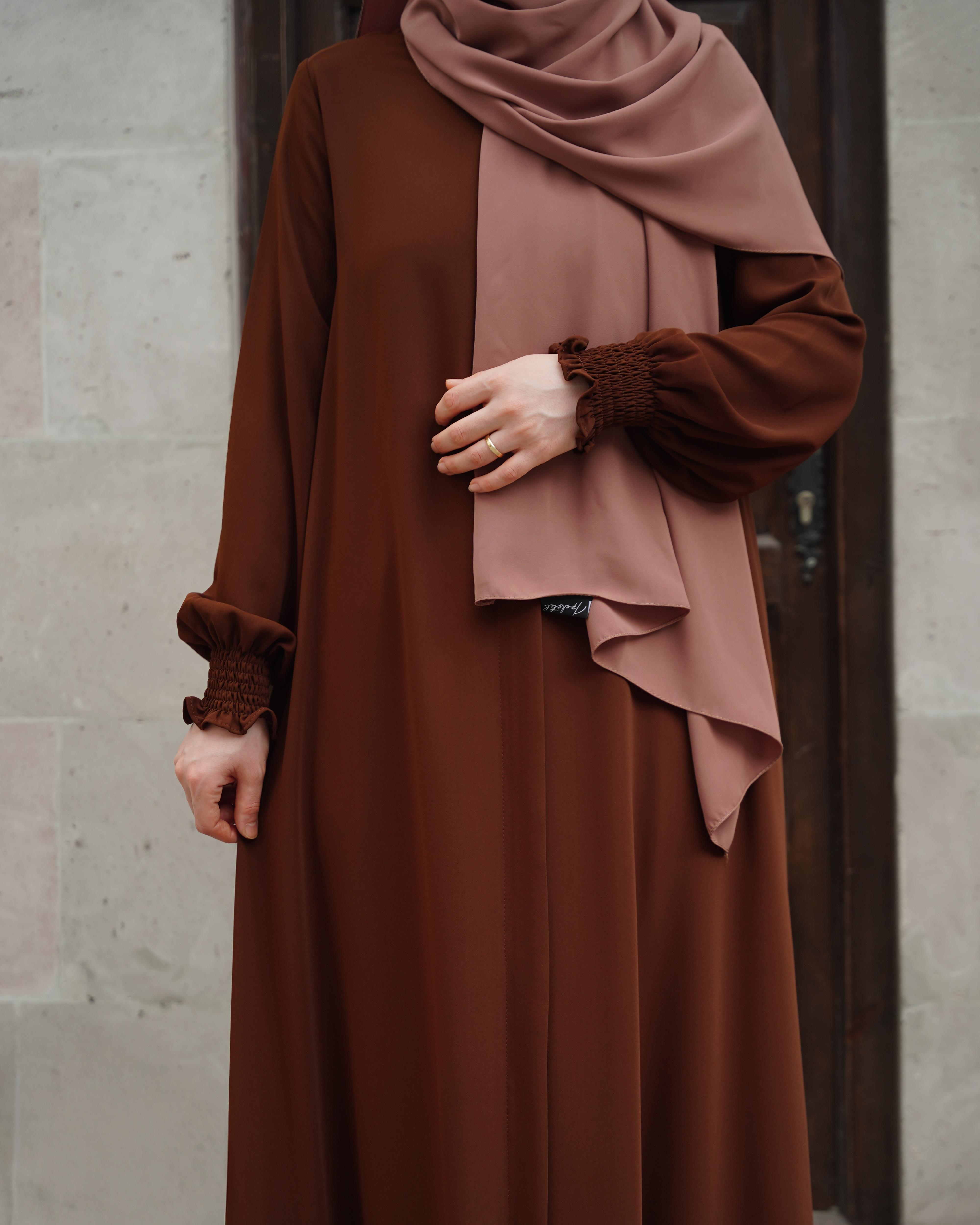 Aynil Kloş Ferace Kahverengi