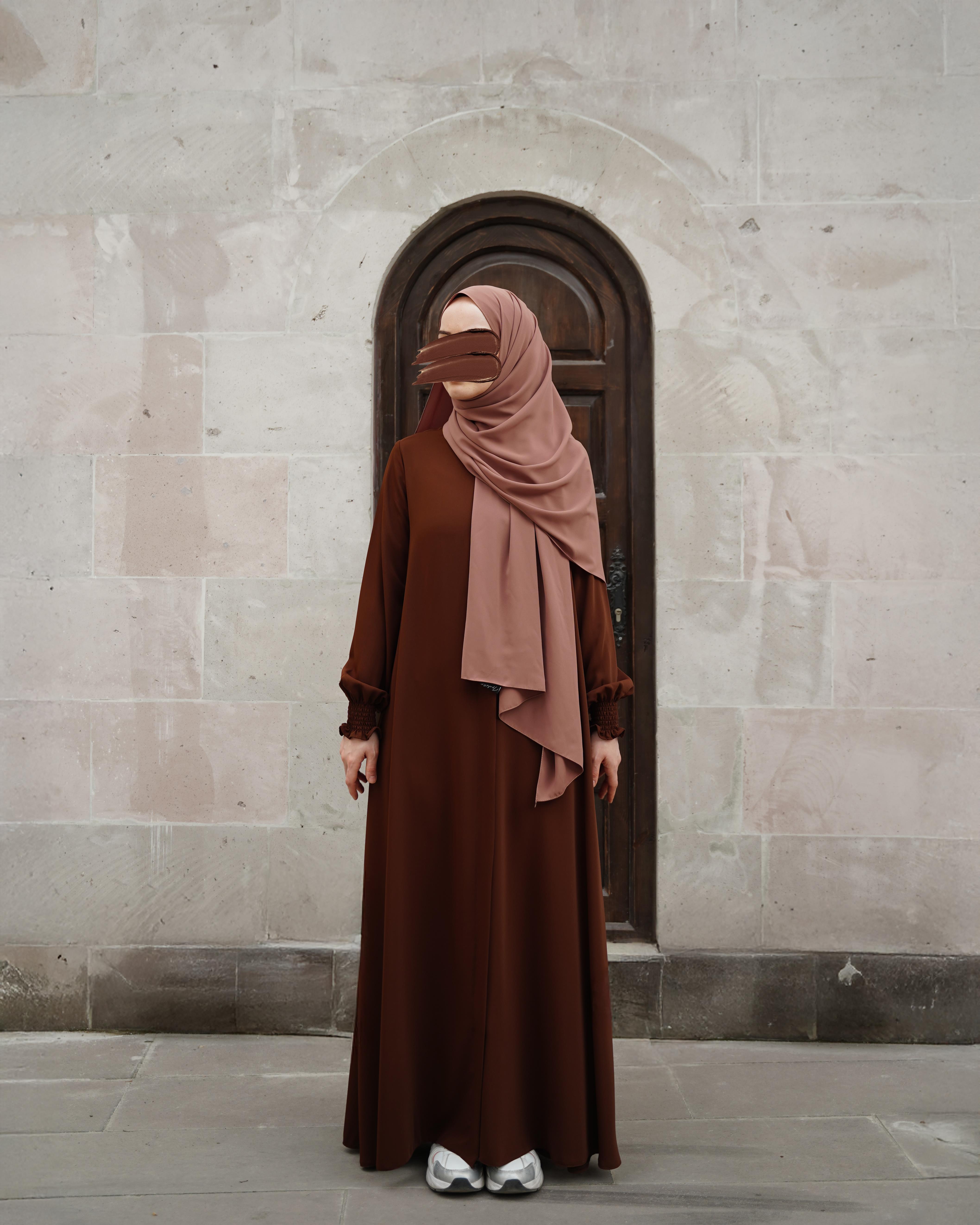 Aynil Kloş Ferace Kahverengi