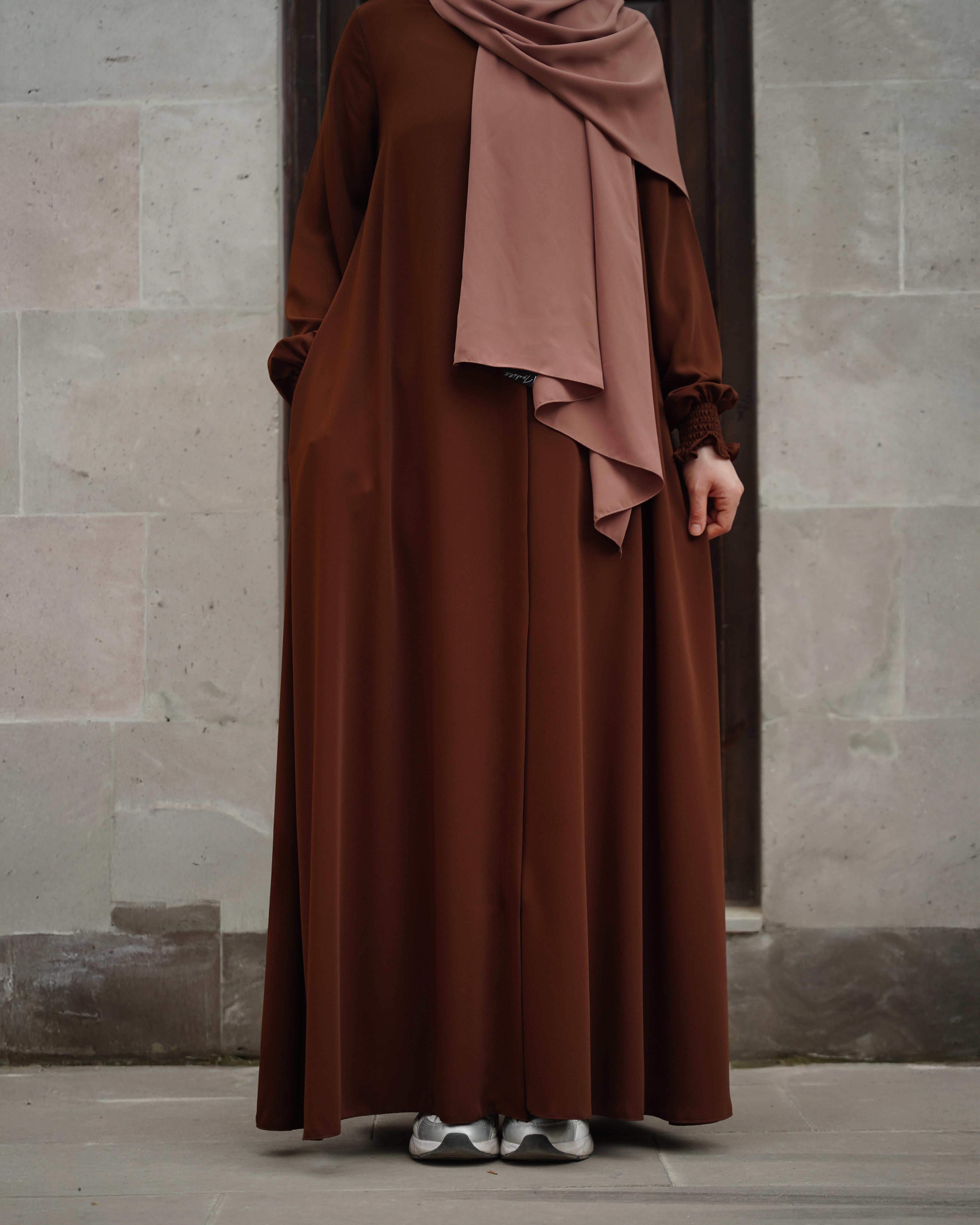 Aynil Kloş Ferace Kahverengi