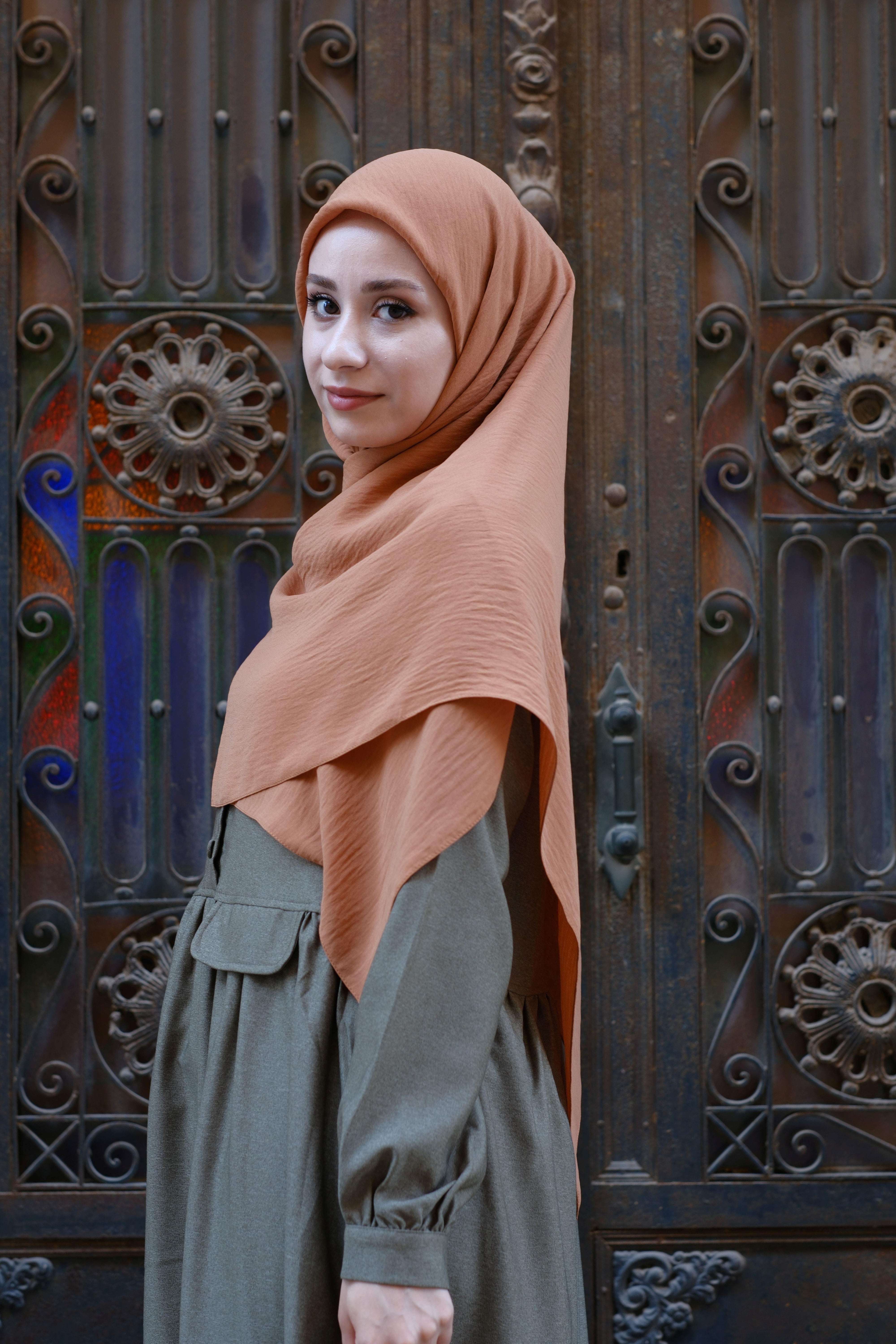 Cazz Büyük Boy Eşarp CAMEL