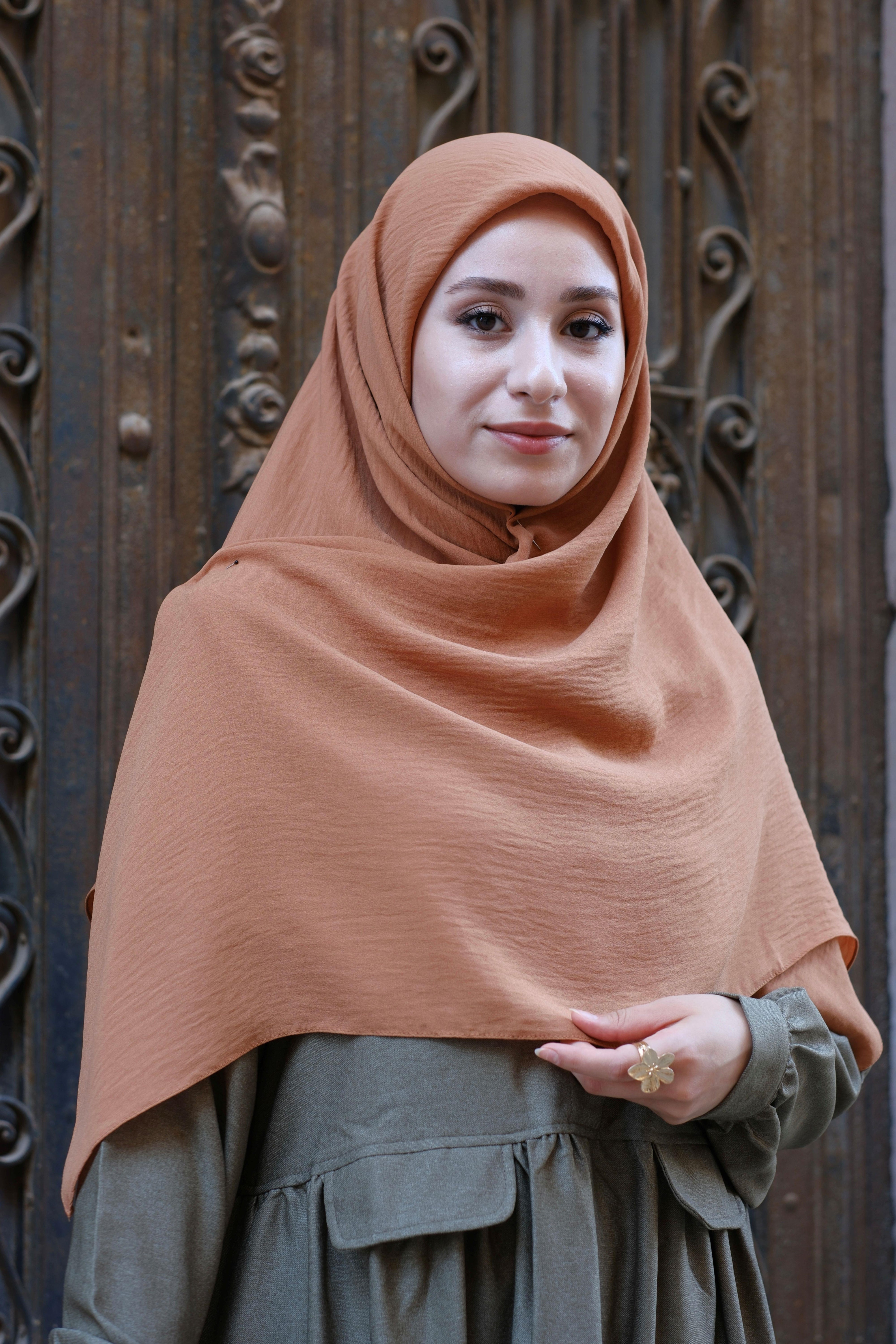 Cazz Büyük Boy Eşarp CAMEL