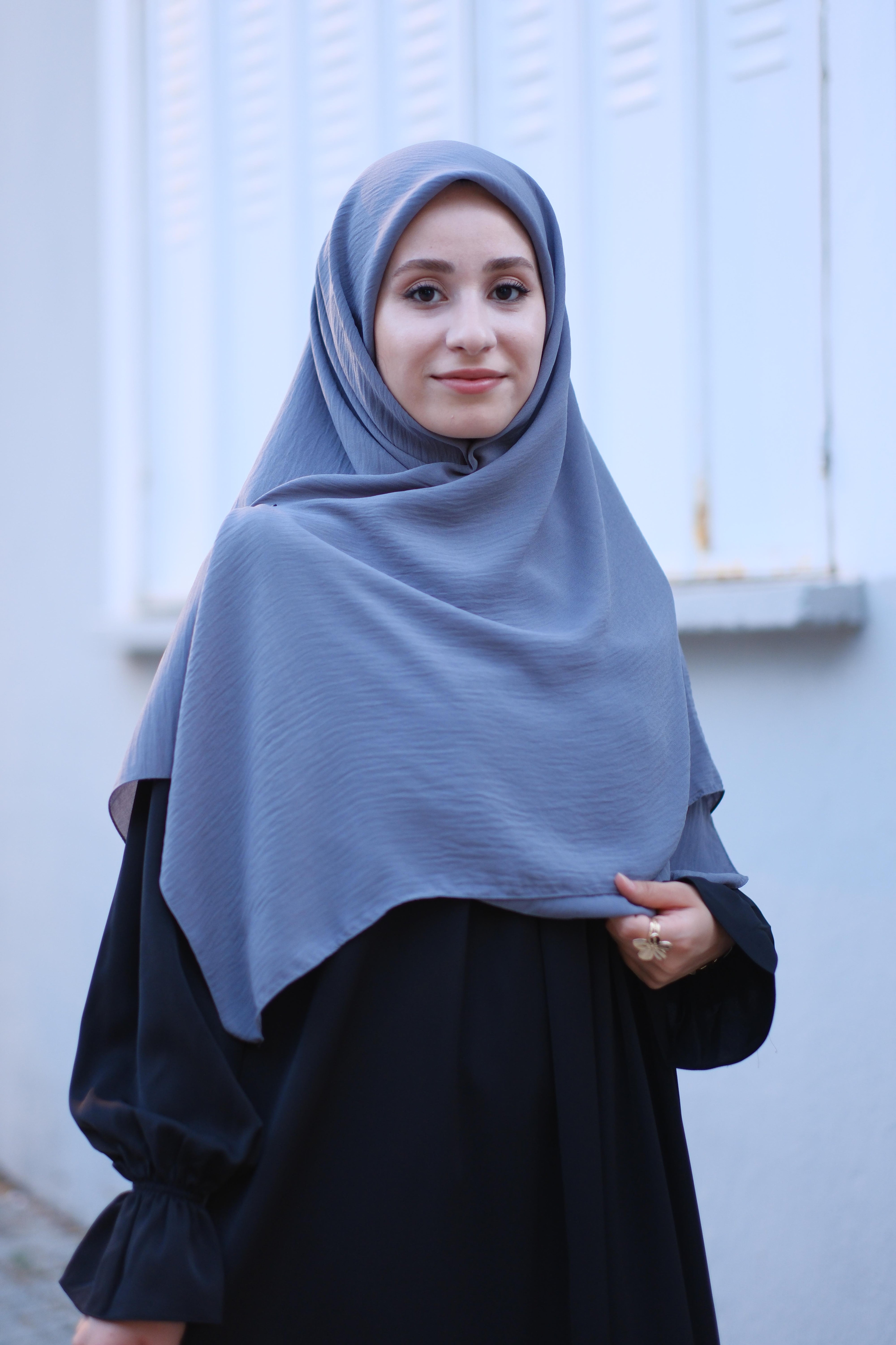 Cazz Büyük Boy Eşarp GRİ