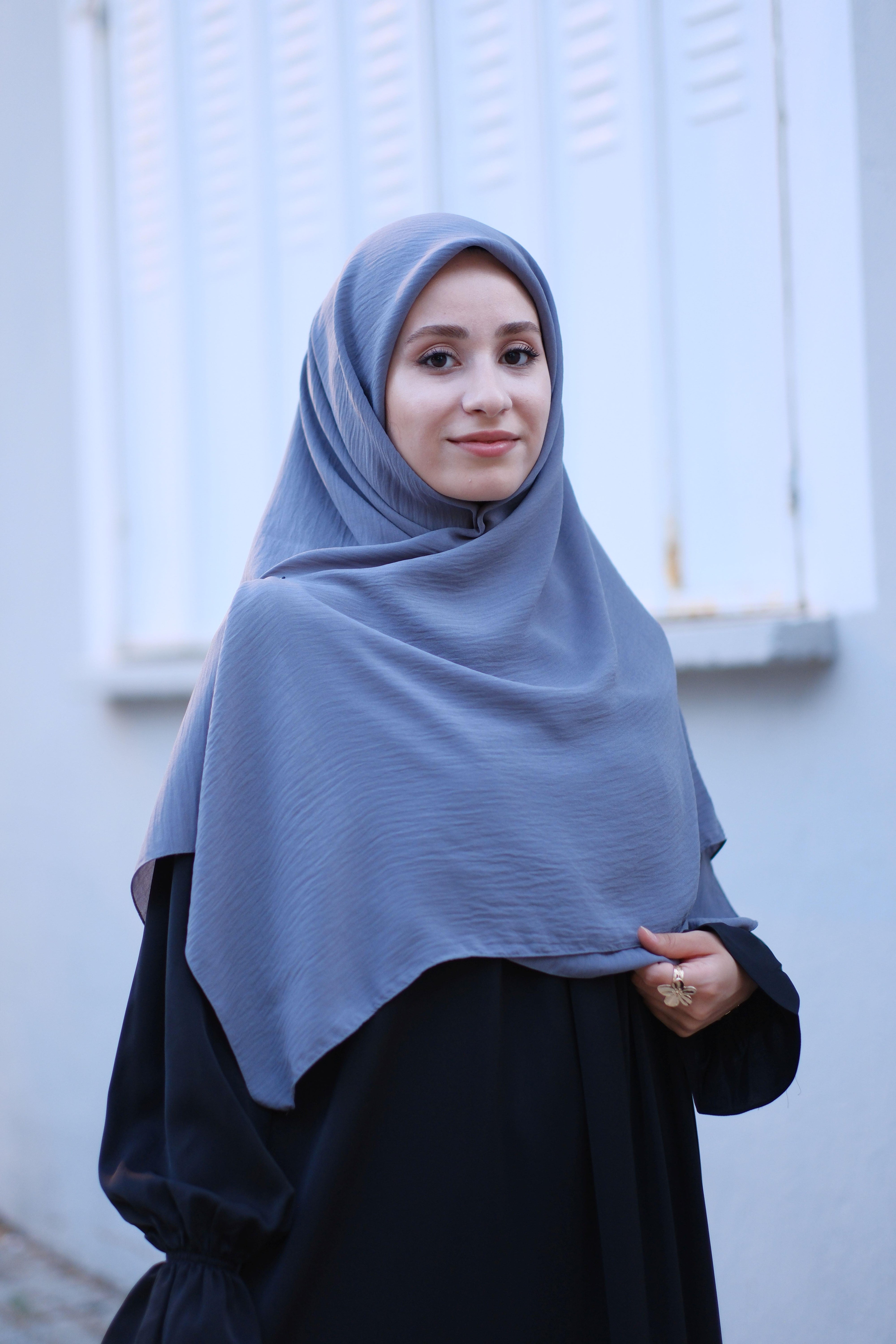 Cazz Büyük Boy Eşarp GRİ