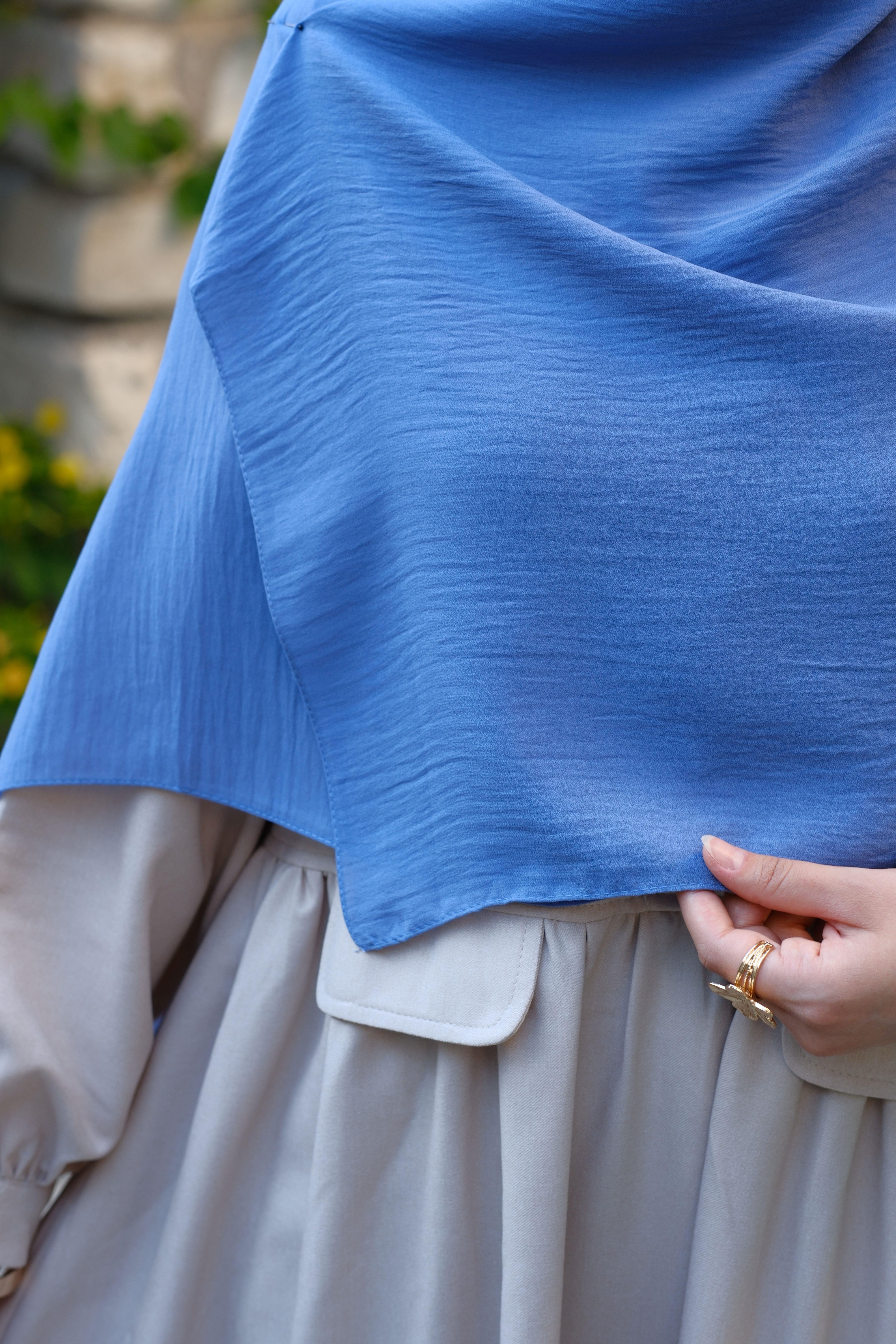 Cazz Büyük Boy Eşarp KOT MAVİ