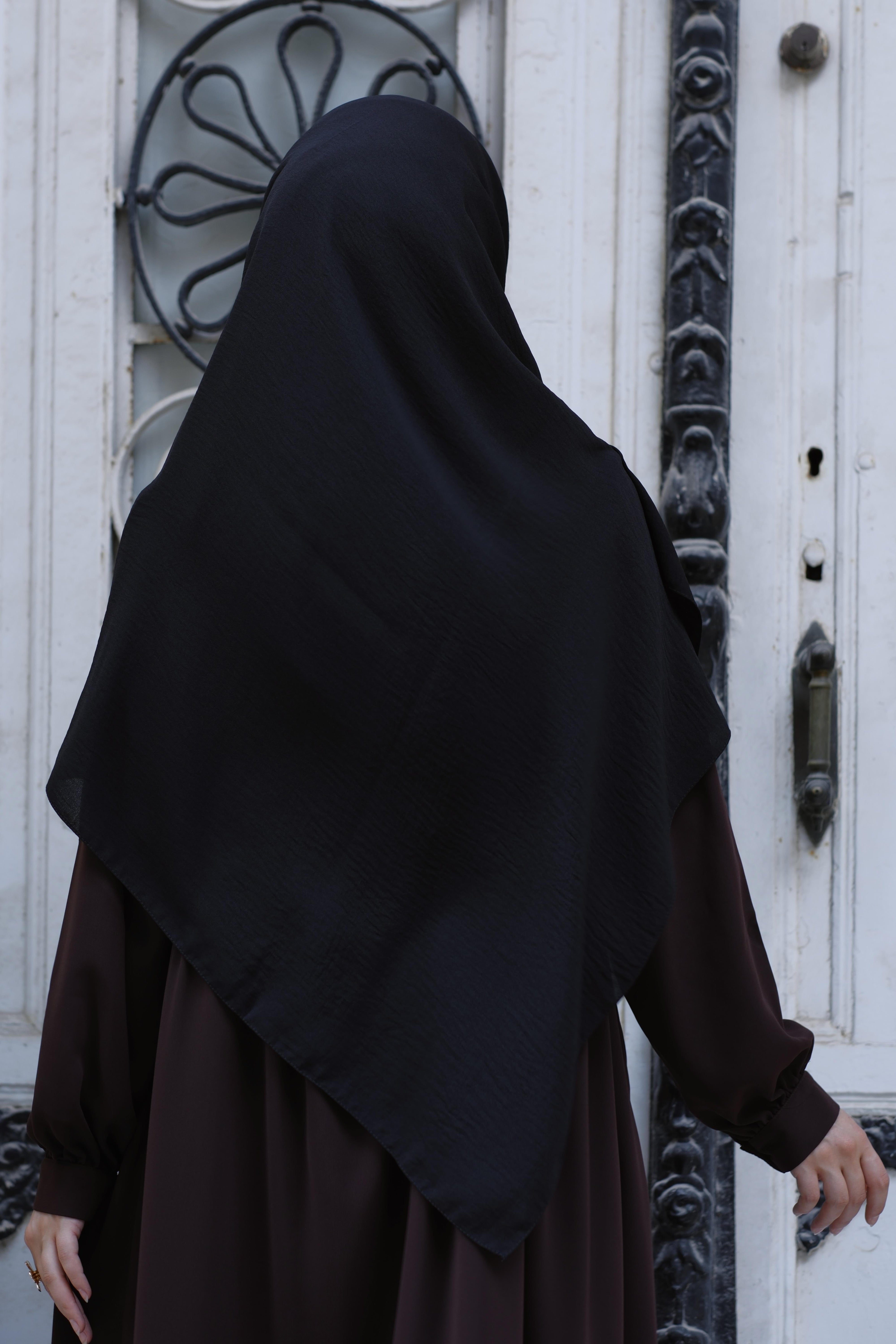 Cazz Büyük Boy Eşarp SİYAH