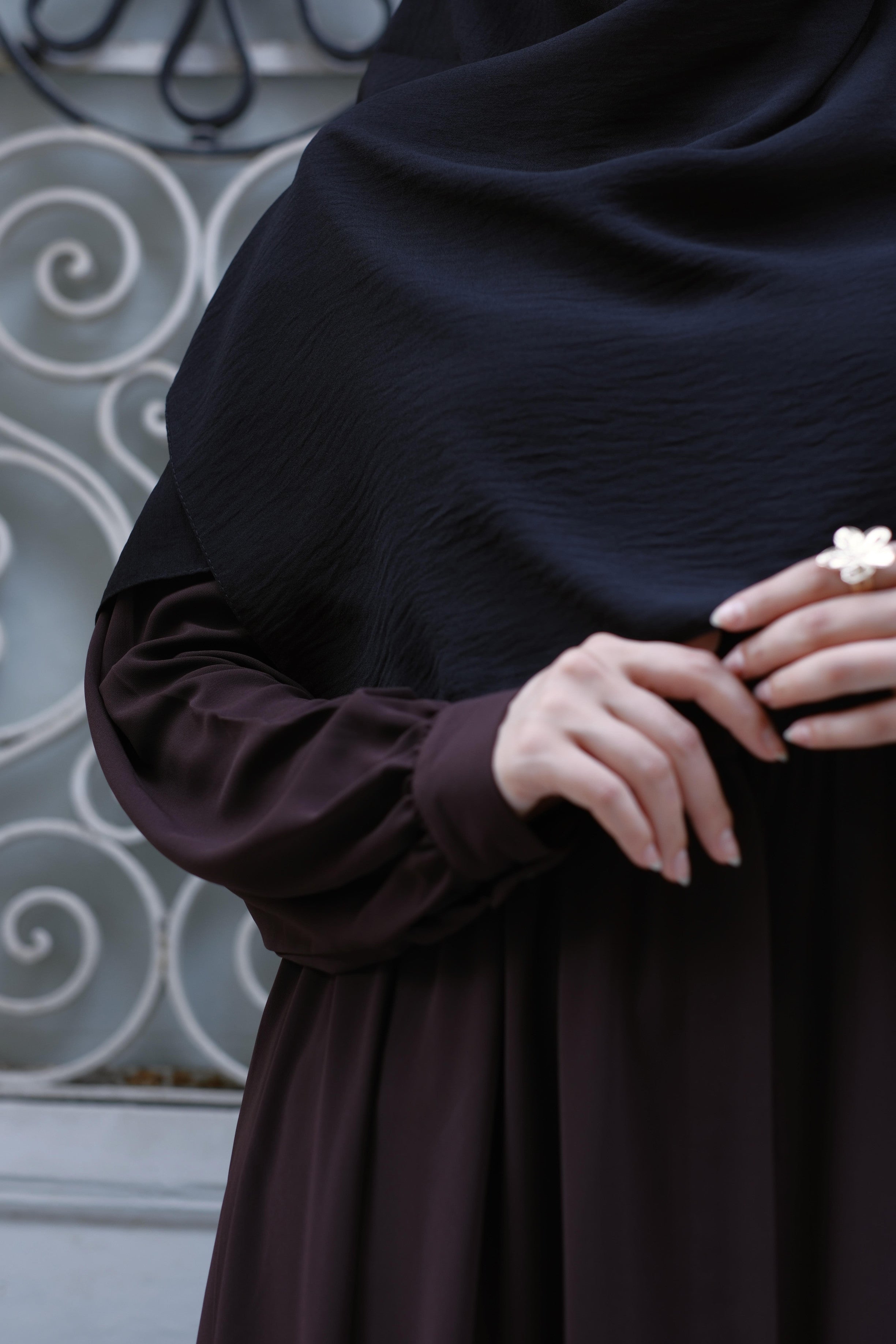 Cazz Büyük Boy Eşarp SİYAH