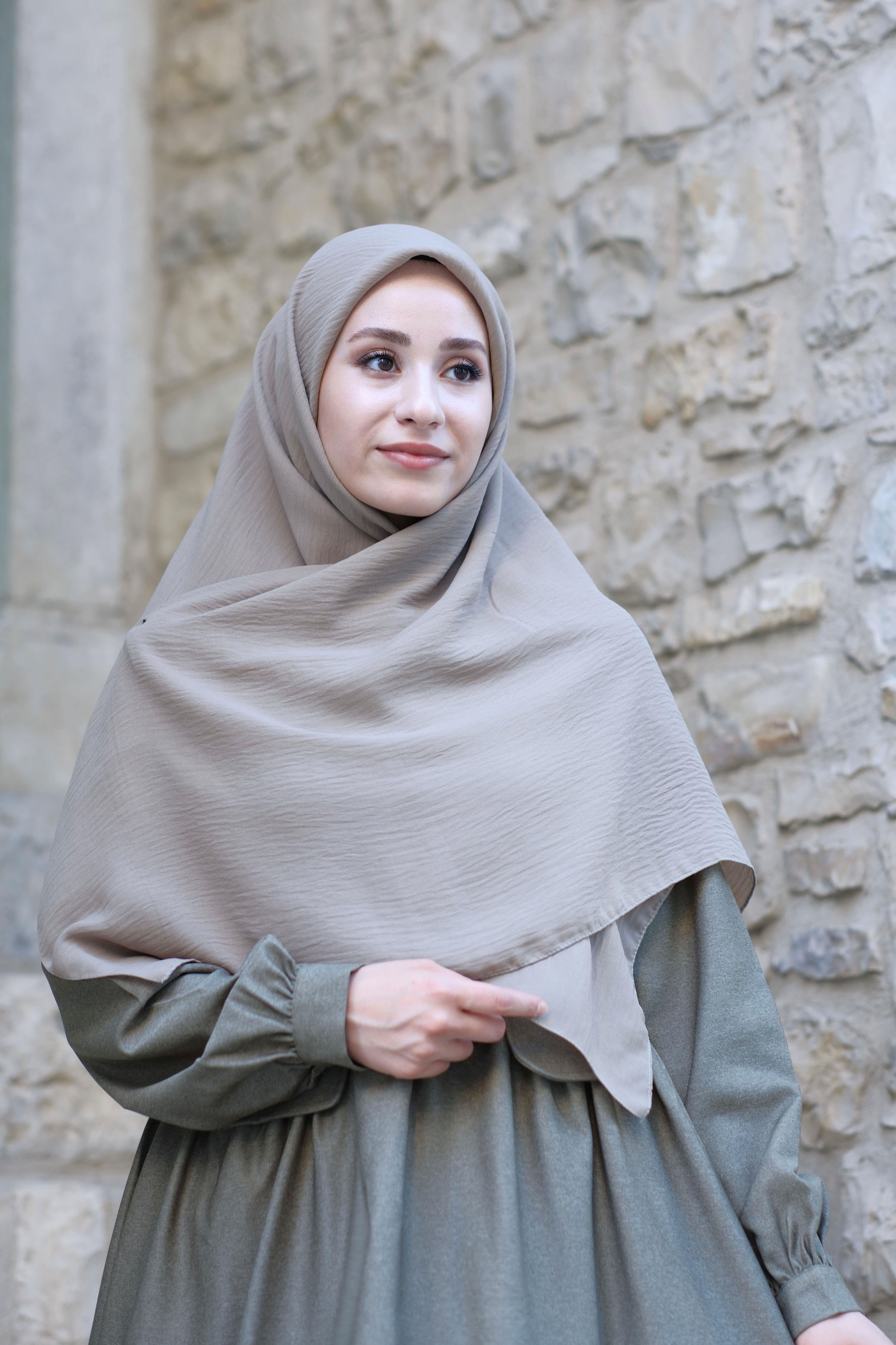 Cazz Büyük Boy Eşarp Soft Yeşil