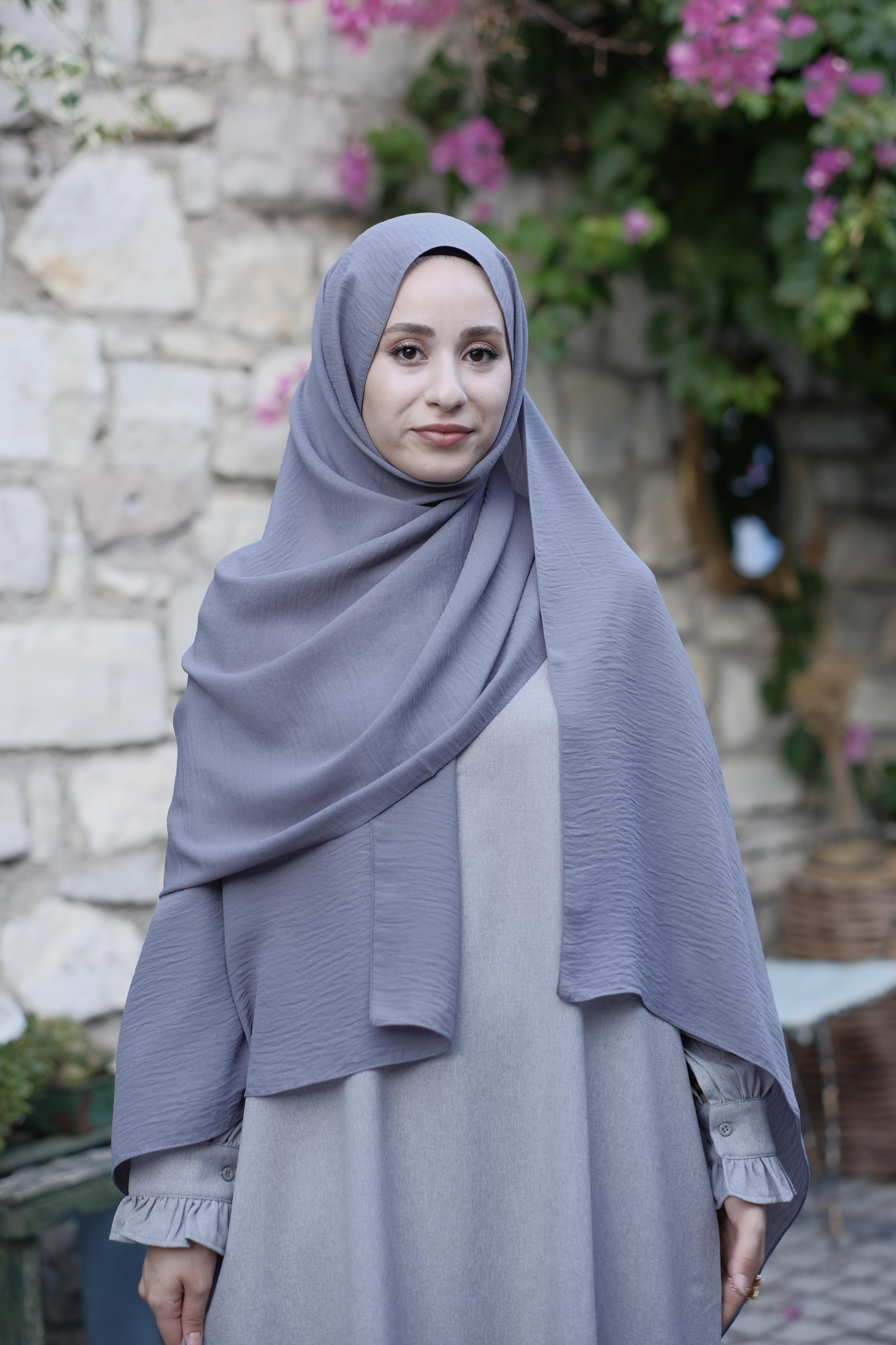 Cazz Büyük Boy Şal GRİ