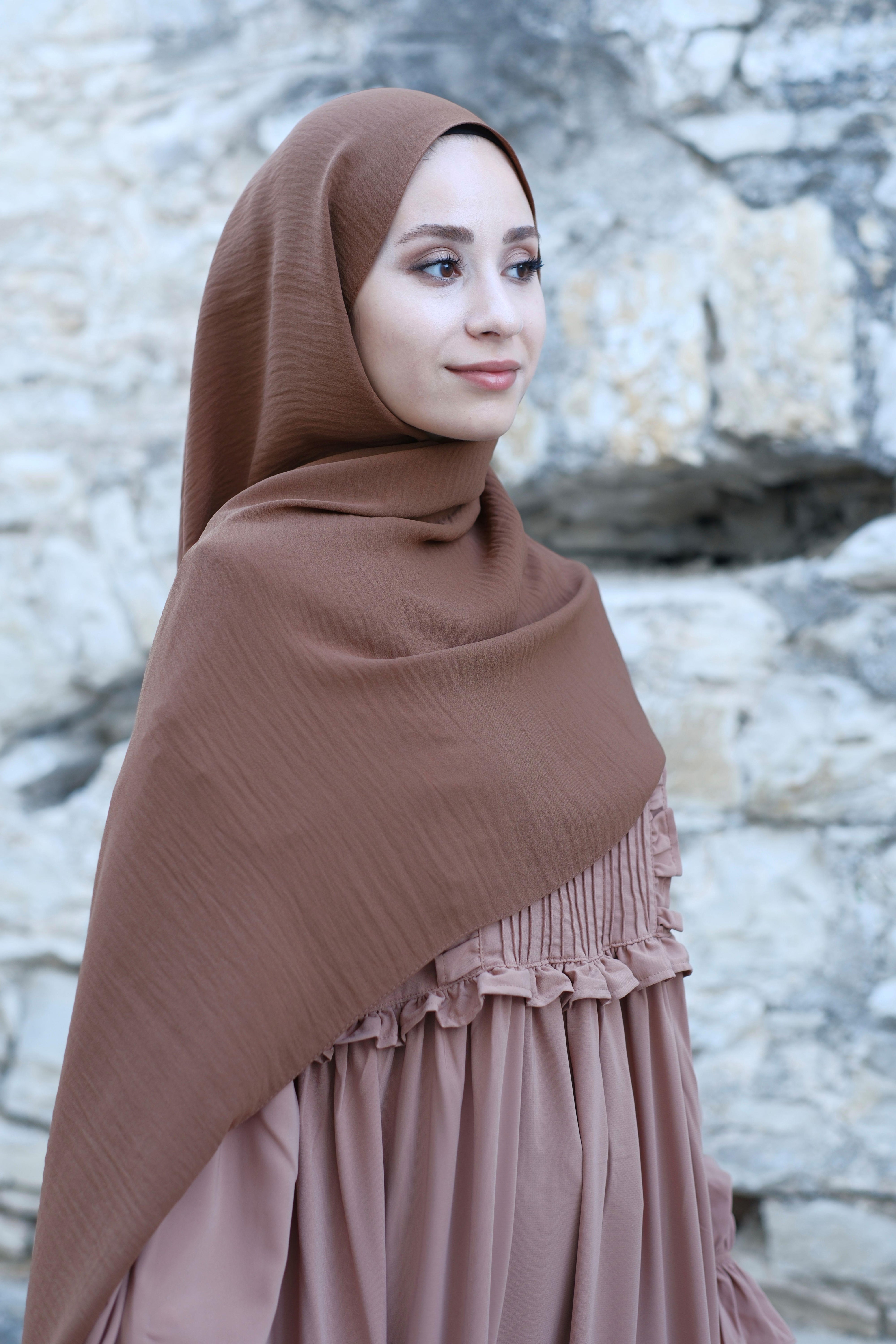 Cazz Büyük Boy Şal KAHVERENGİ