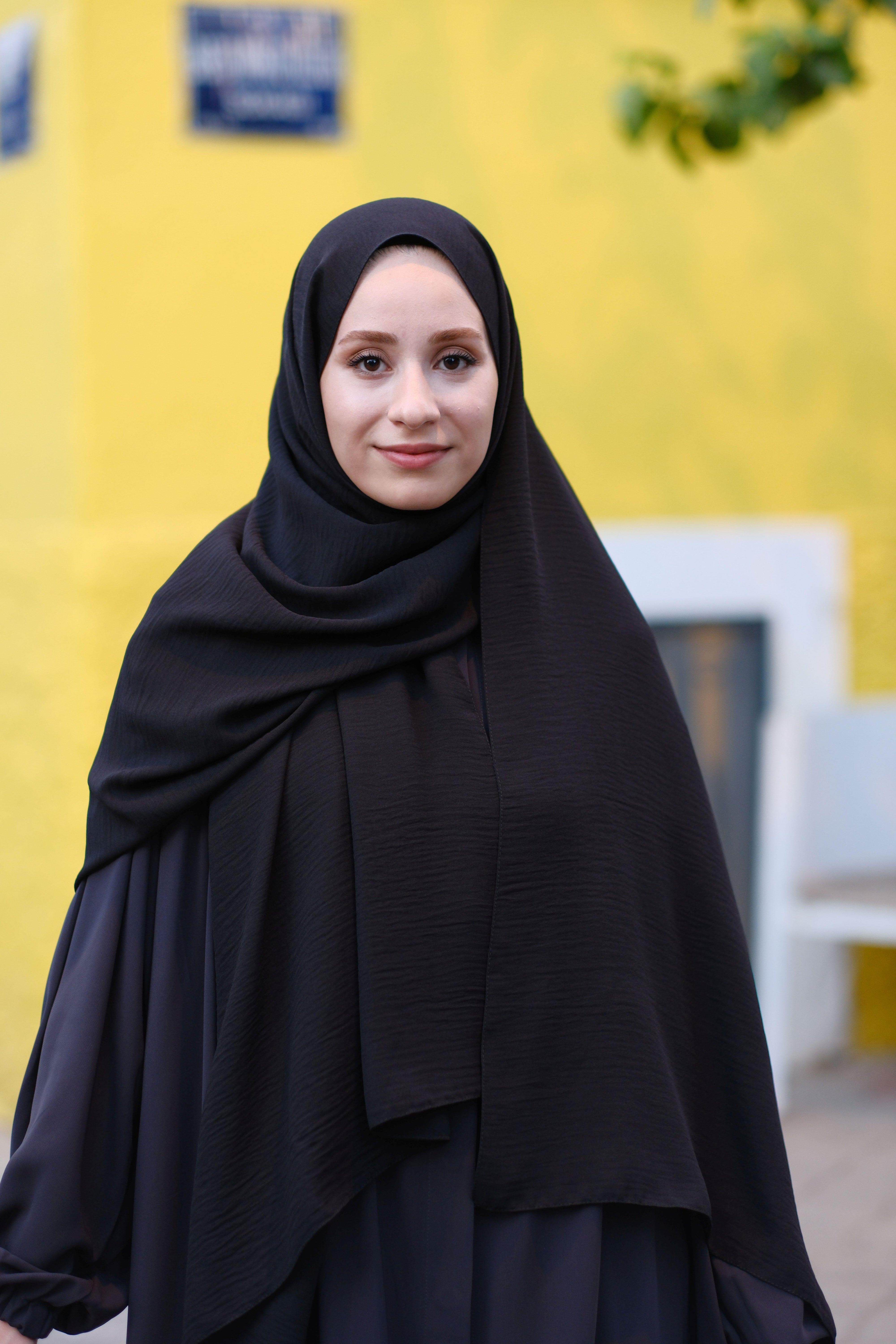 Cazz Büyük Boy Şal SİYAH