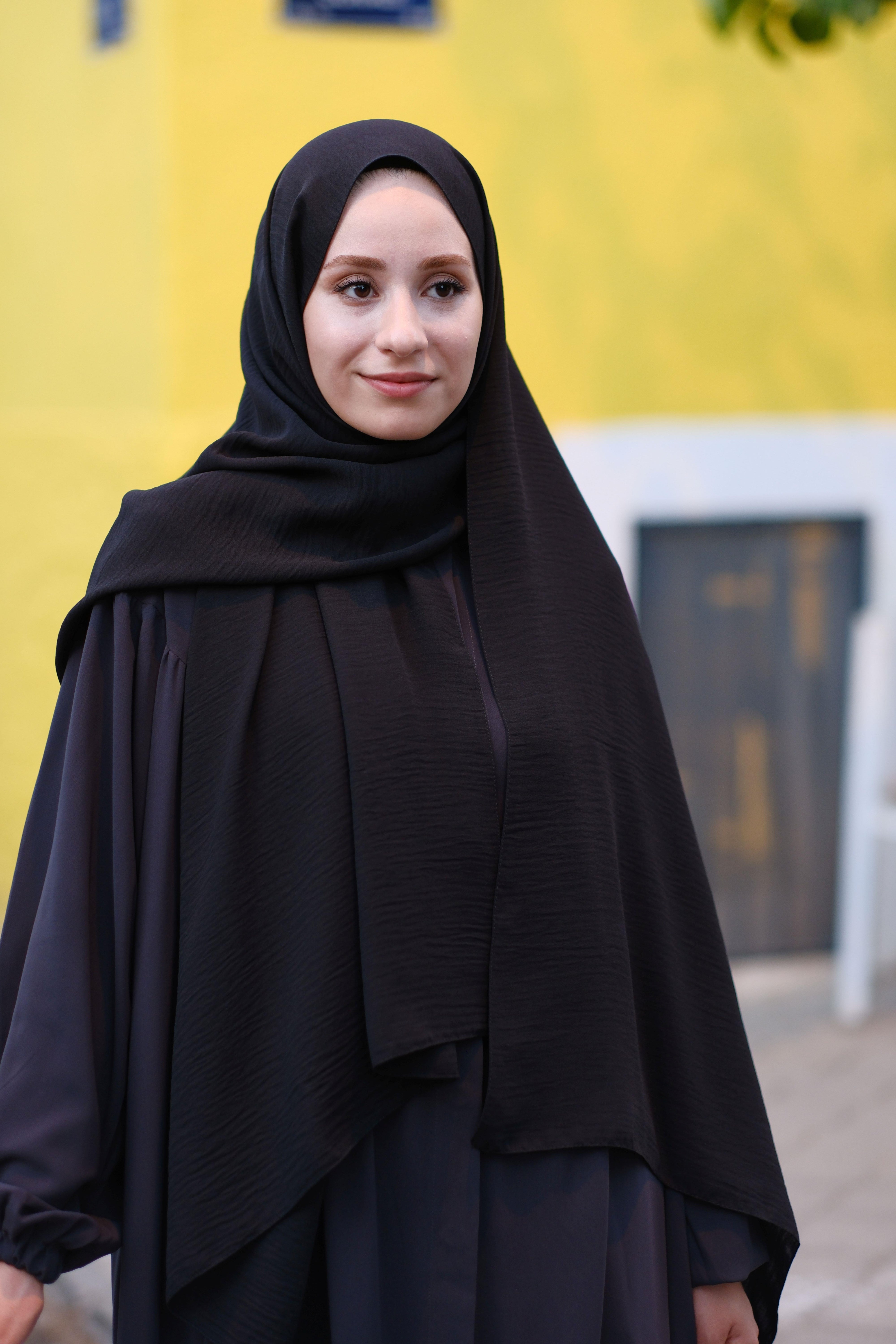 Cazz Büyük Boy Şal SİYAH