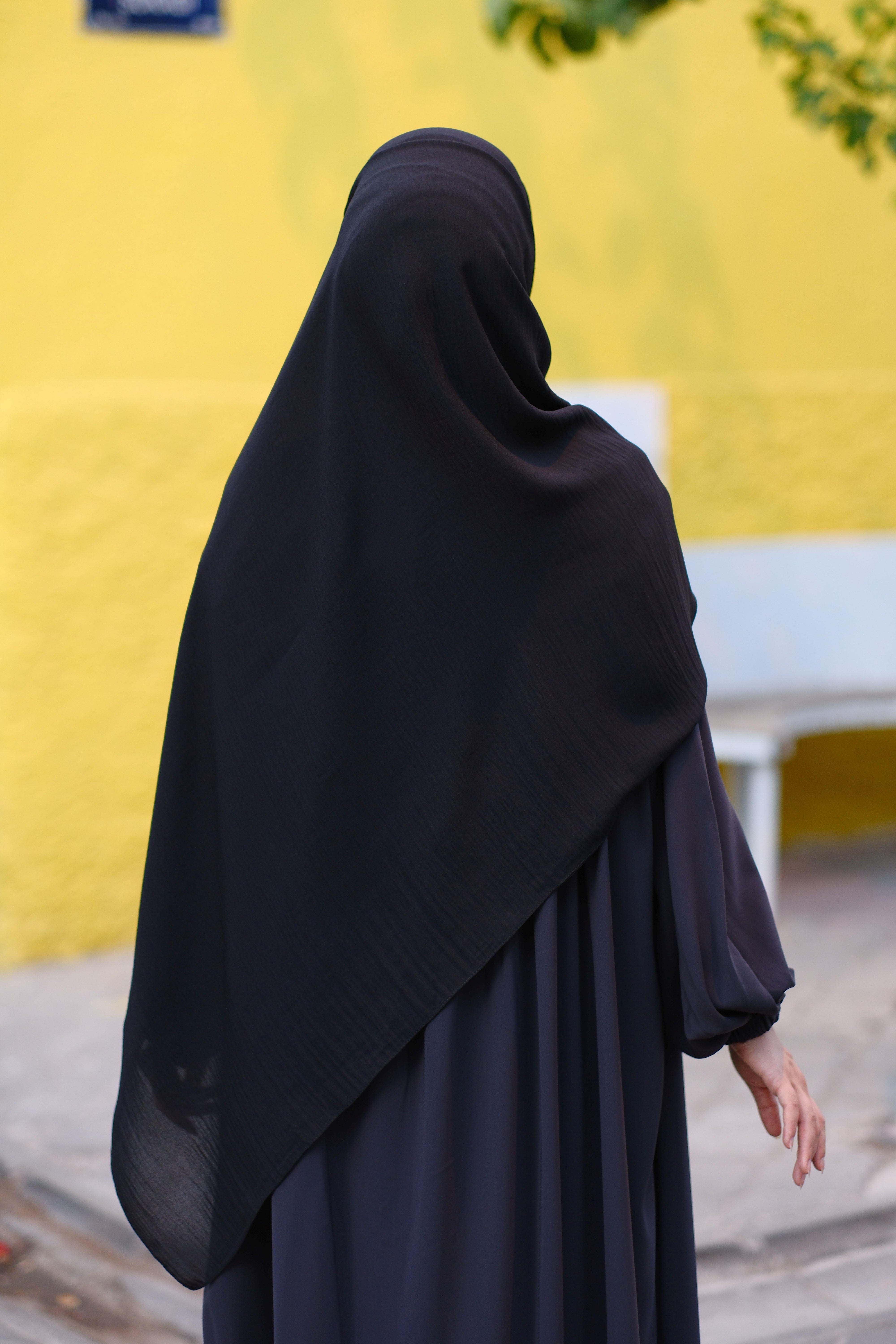 Cazz Büyük Boy Şal SİYAH