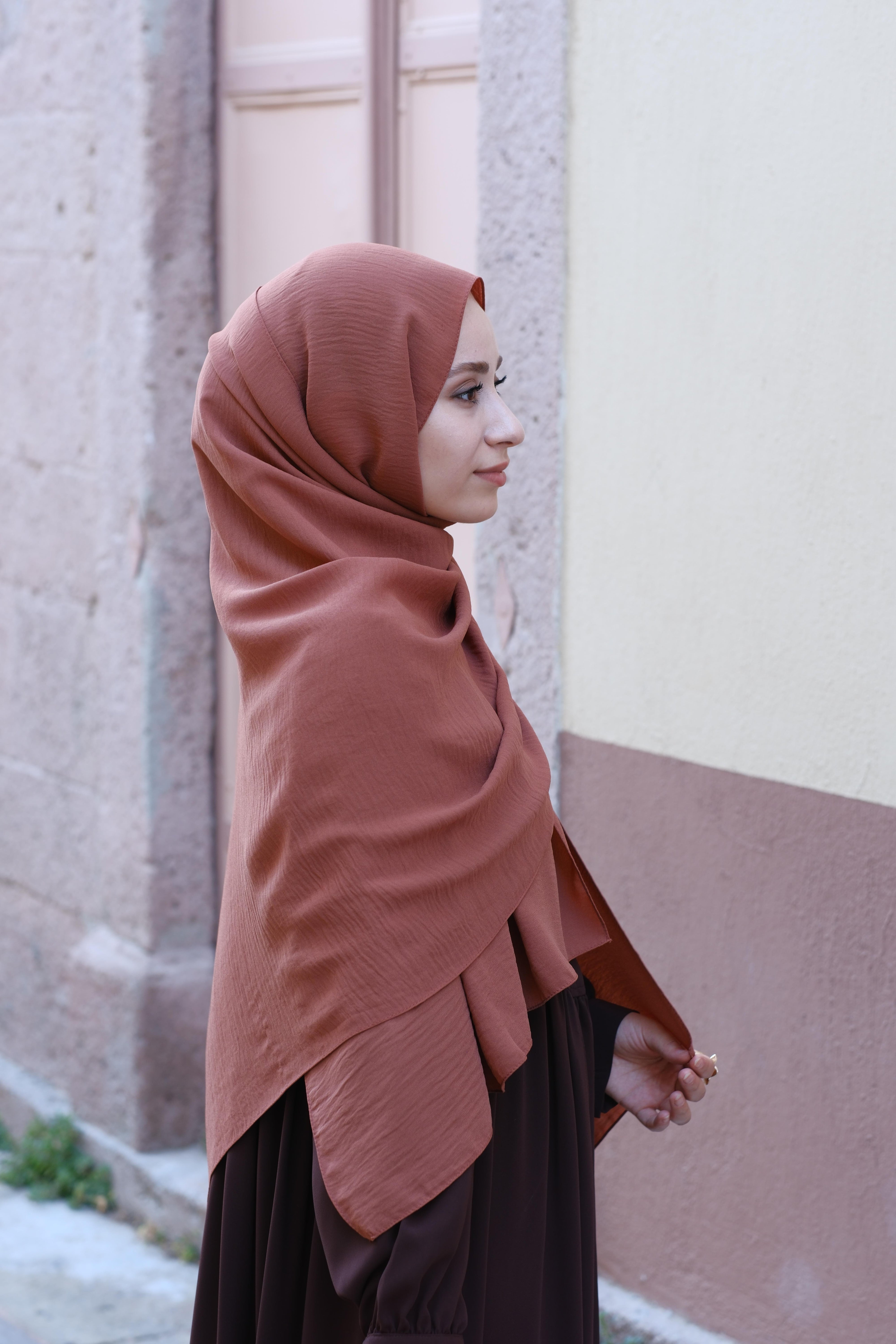 Cazz Büyük Boy Şal SOĞAN KABUĞU