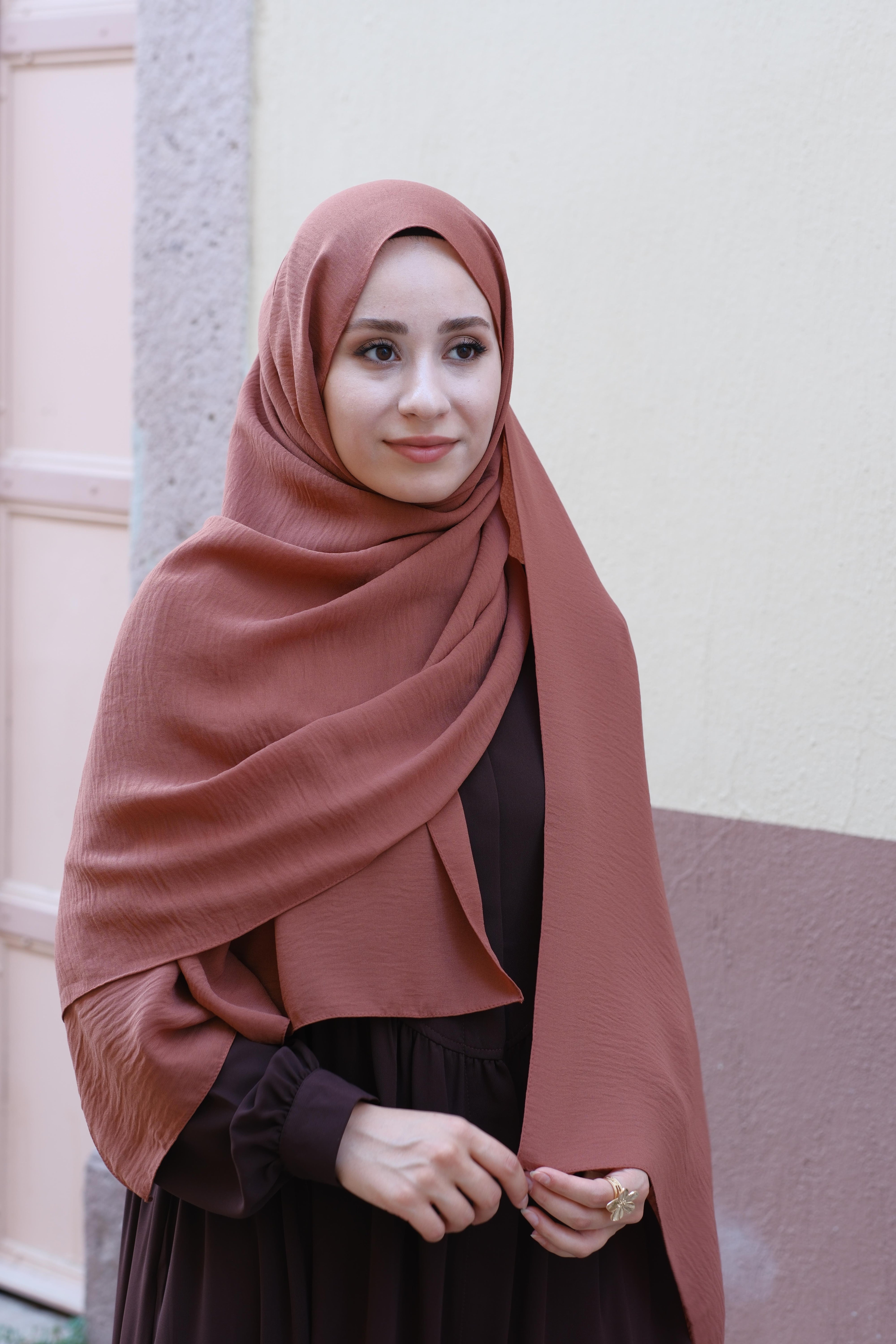 Cazz Büyük Boy Şal SOĞAN KABUĞU