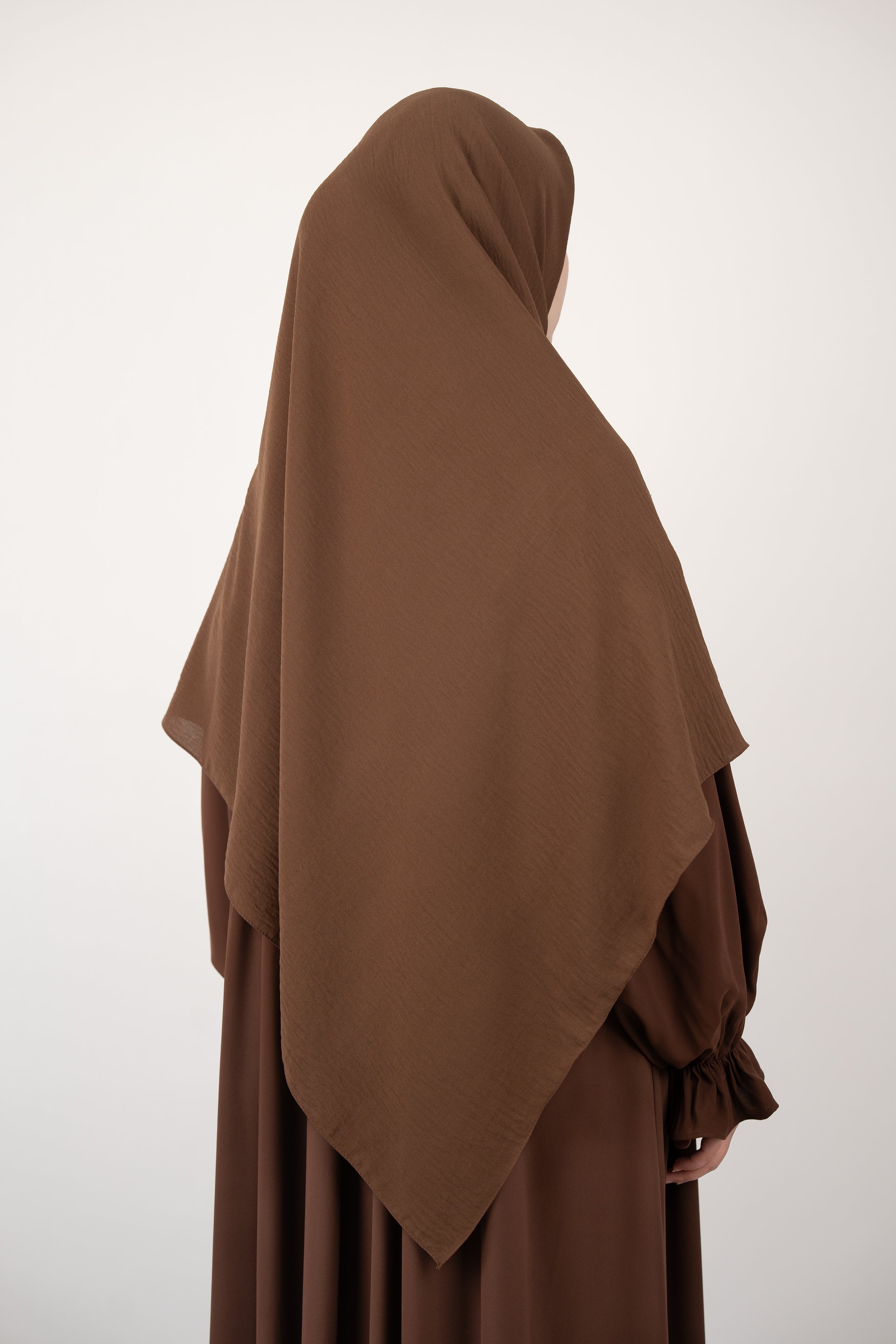 Cazz Büyük Boy Eşarp KAHVERENGİ