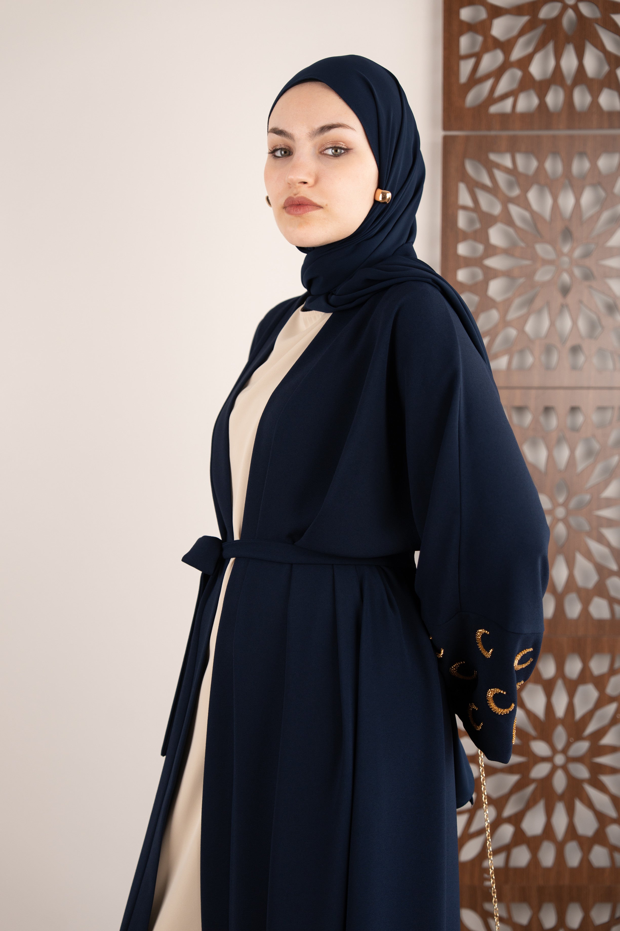 Ramadan Kareem Abaya LACİVERT