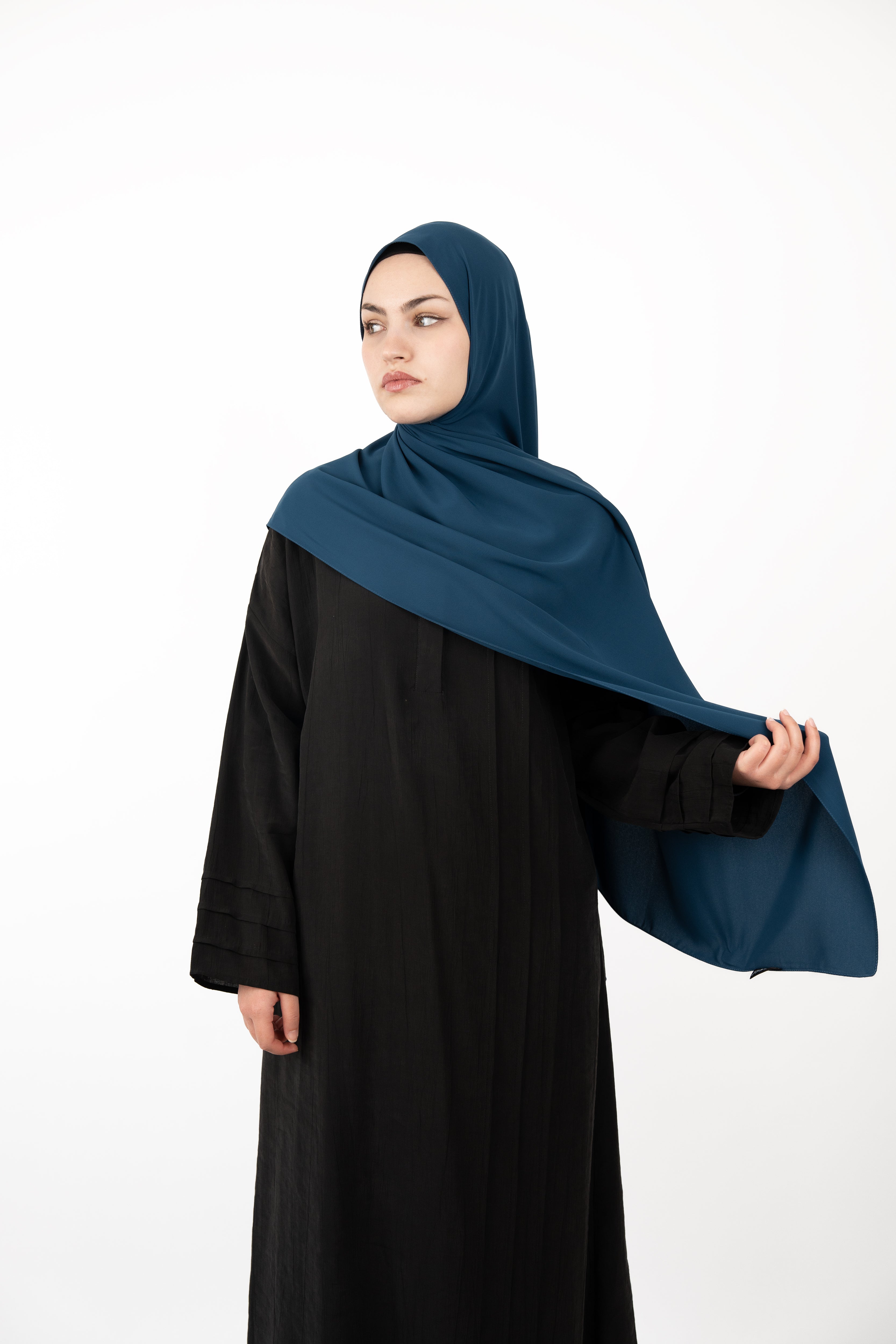 Medine İpeği Şal İNDİGO