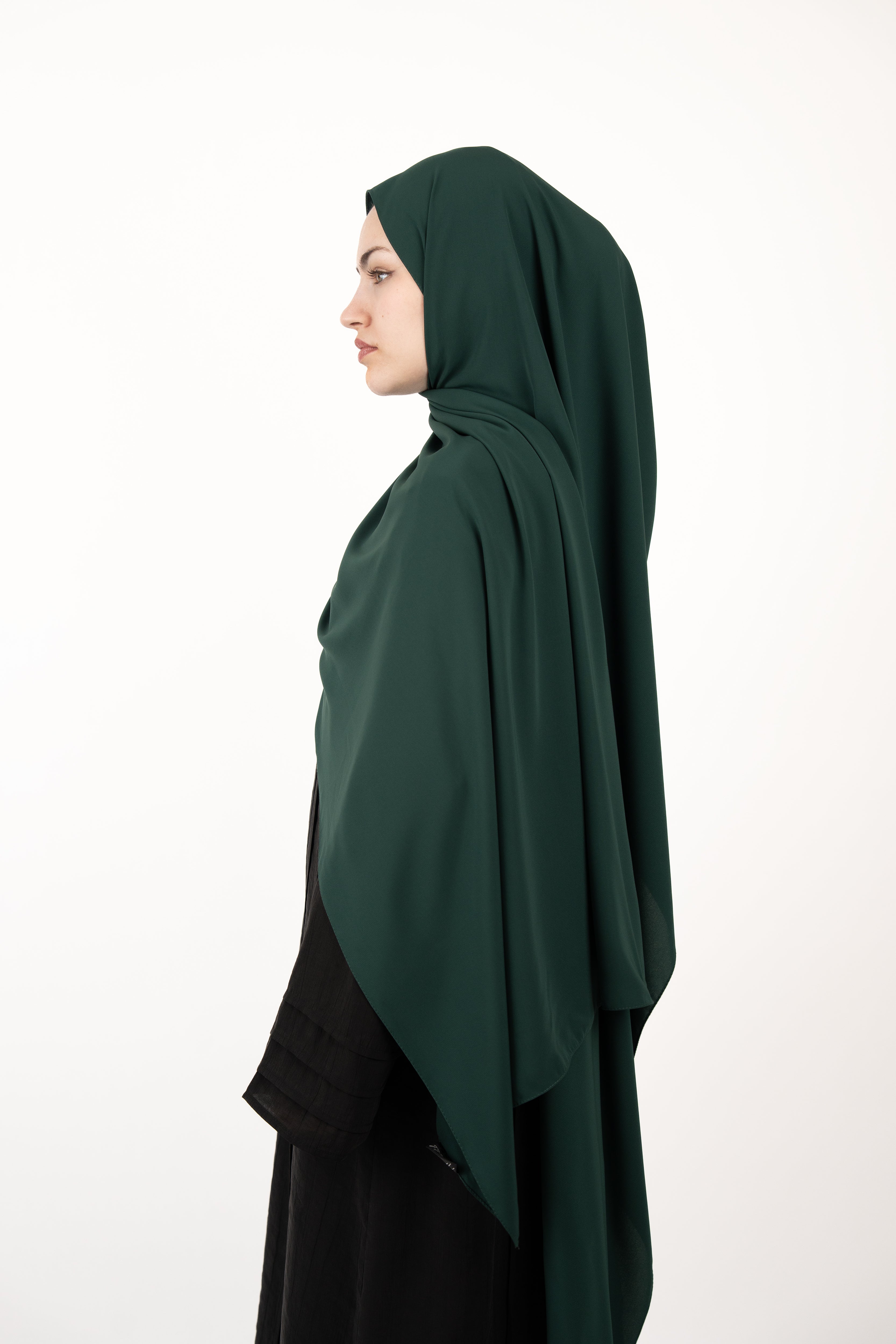 Medine İpeği Şal ZÜMRÜT