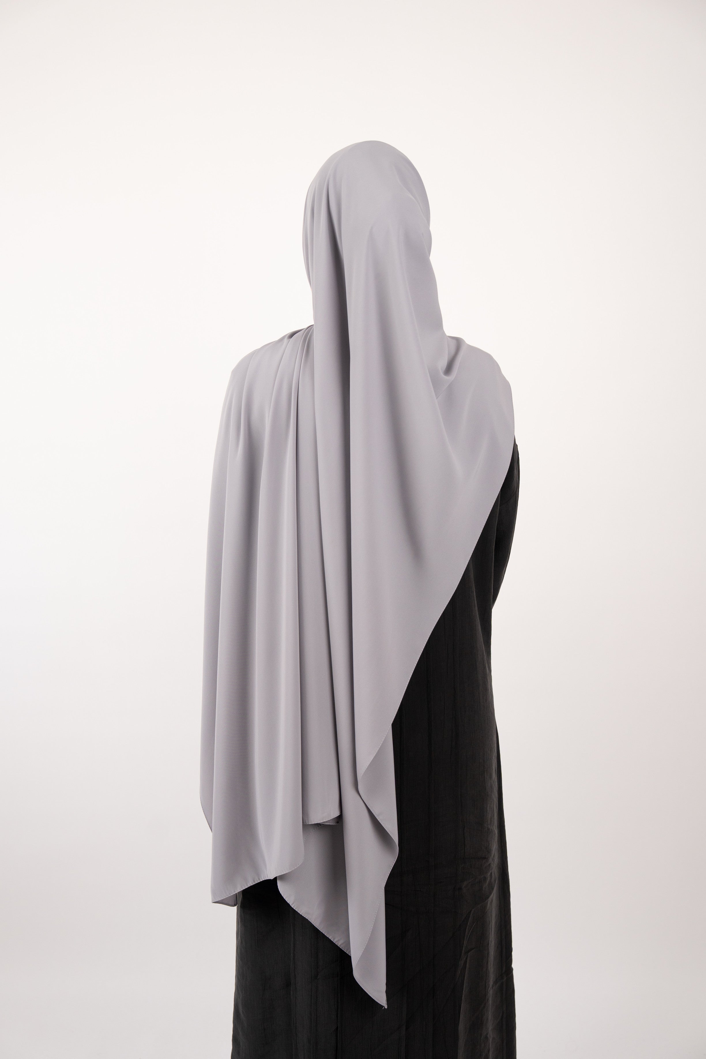 Medine İpeği Şal AÇIK GRİ