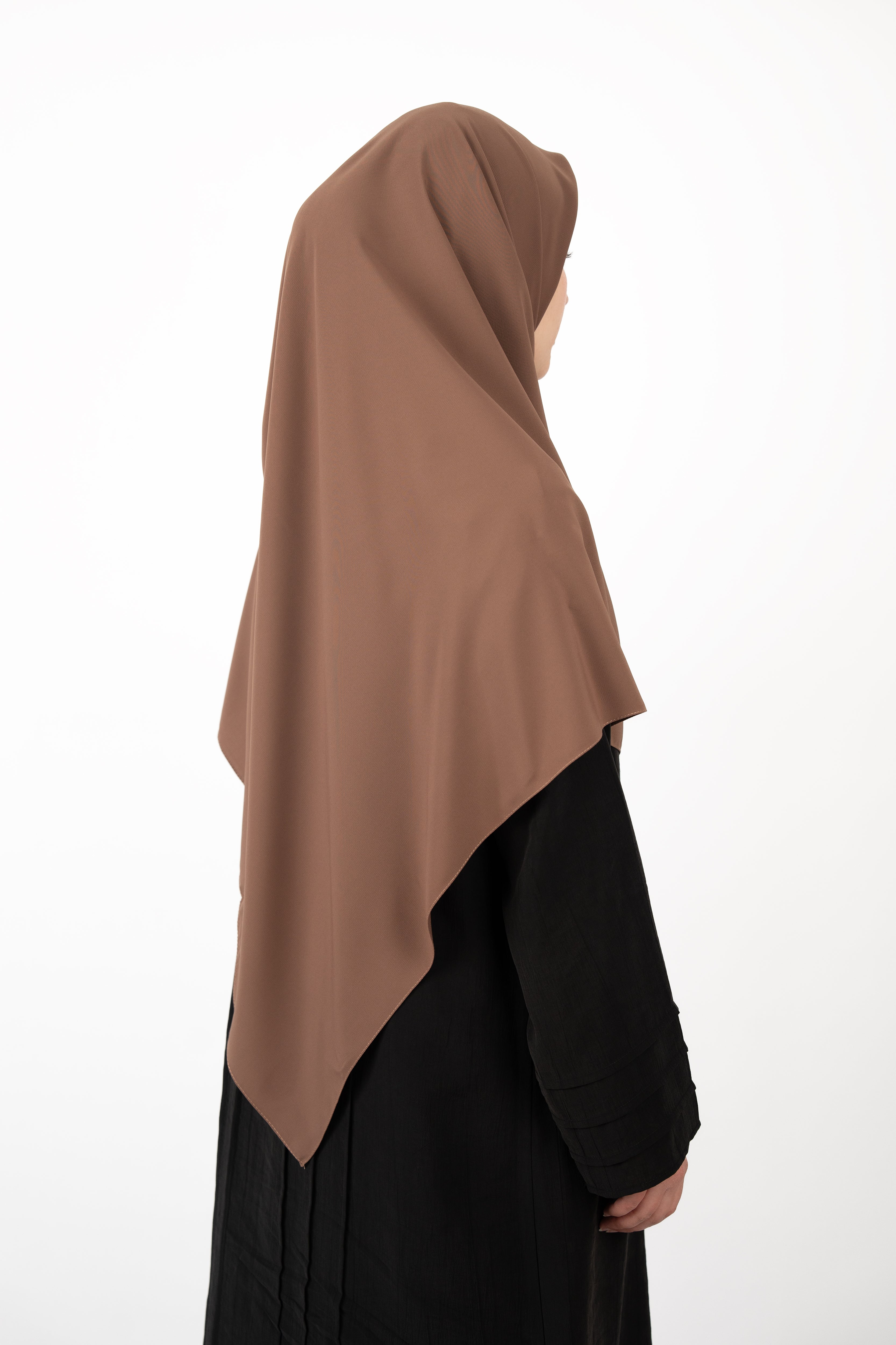 Medine İpeği Eşarp TOZLU KAHVE