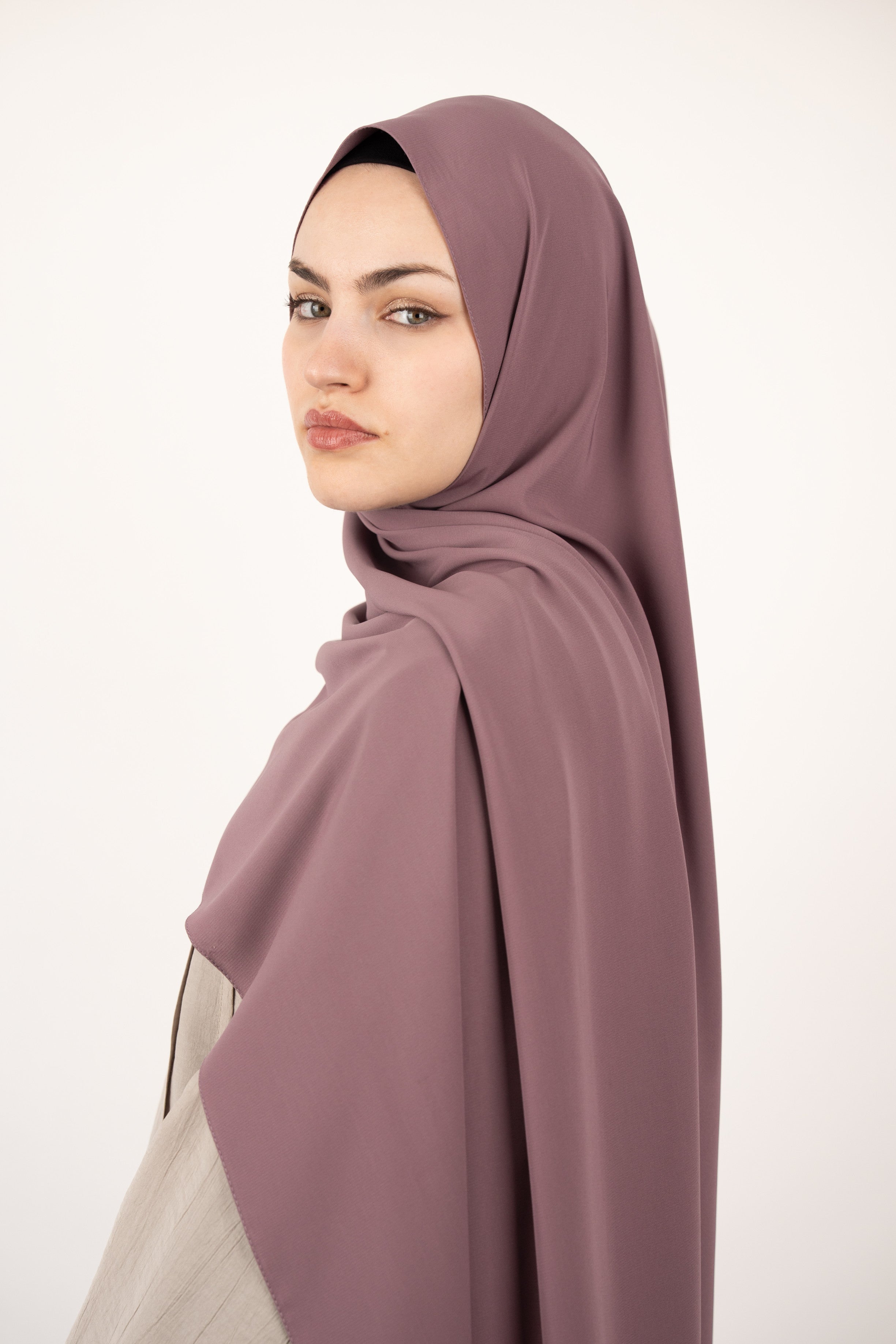 Medine İpeği Şal LAVANTA