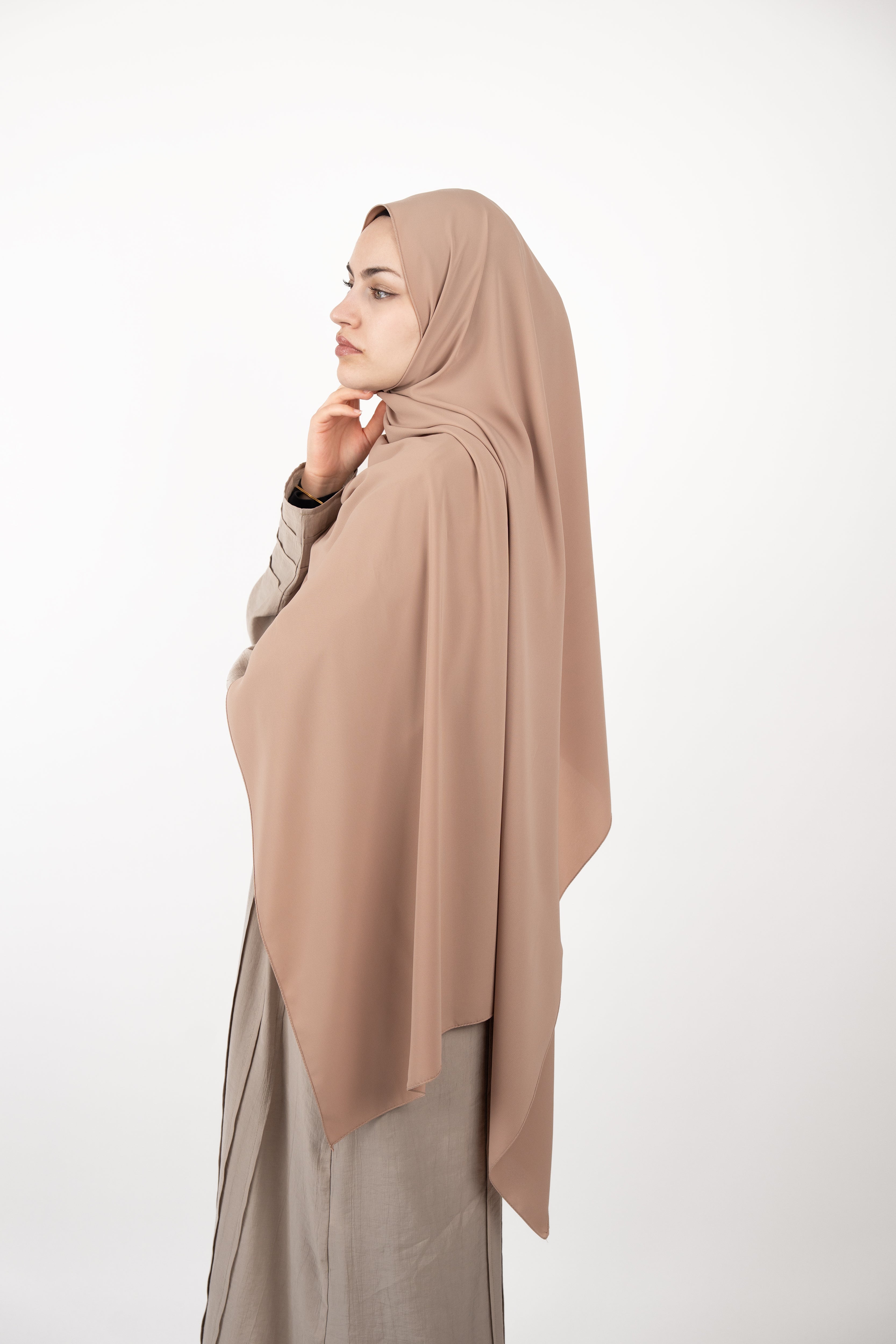 Medine İpeği Şal BEJ