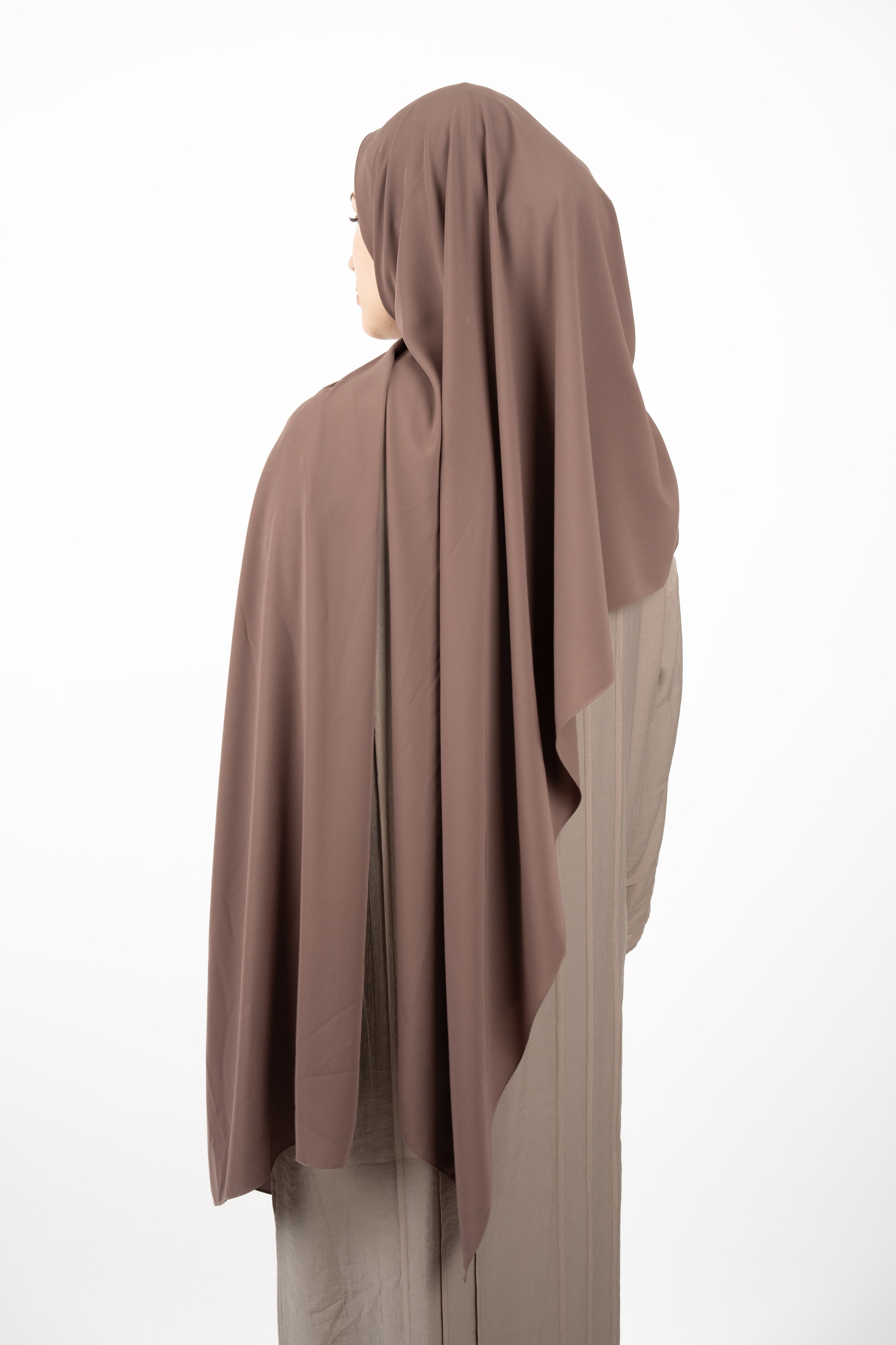 Medine İpeği Şal VİZON