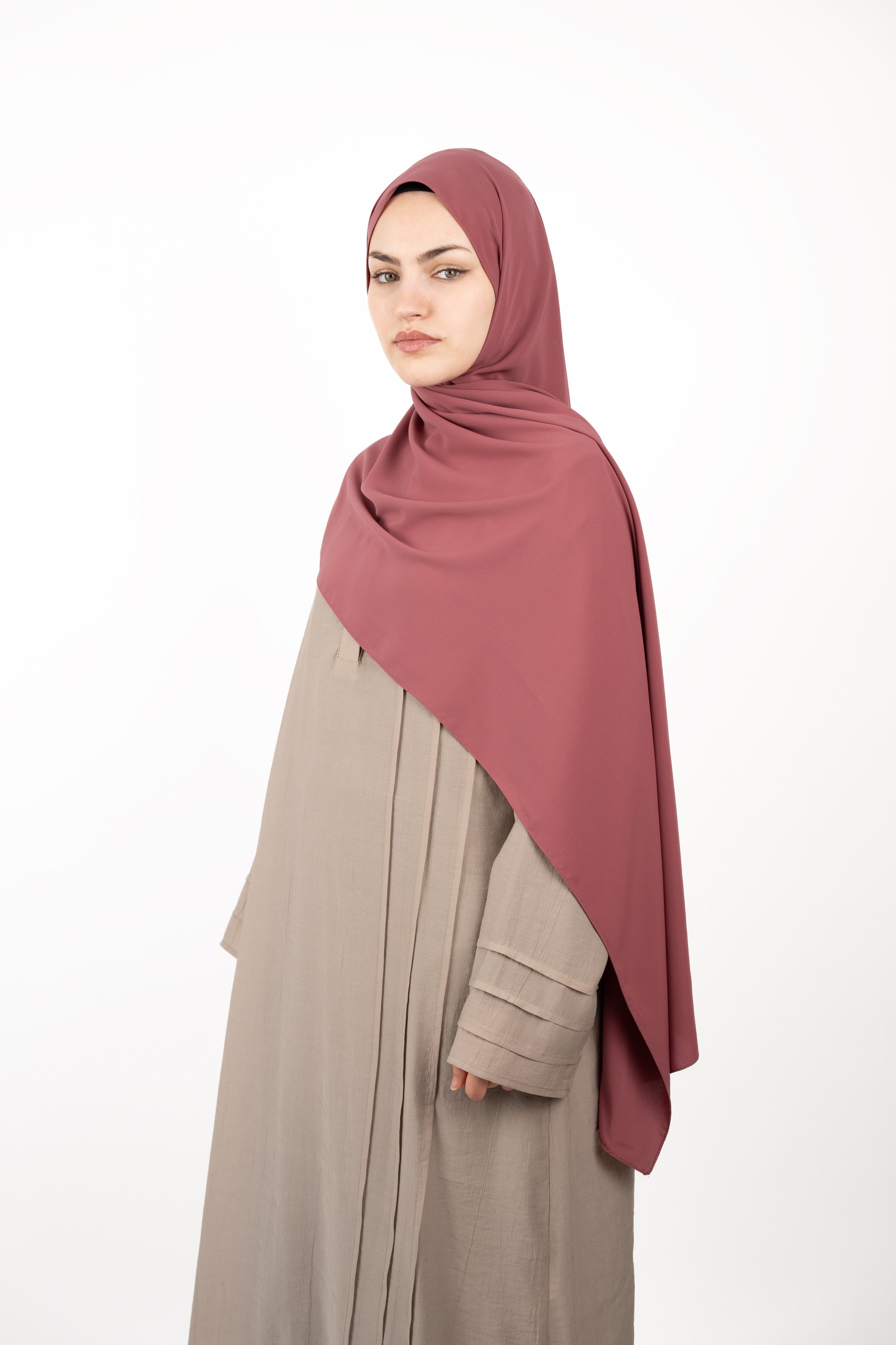 Medine İpeği Şal GÜL KURUSU