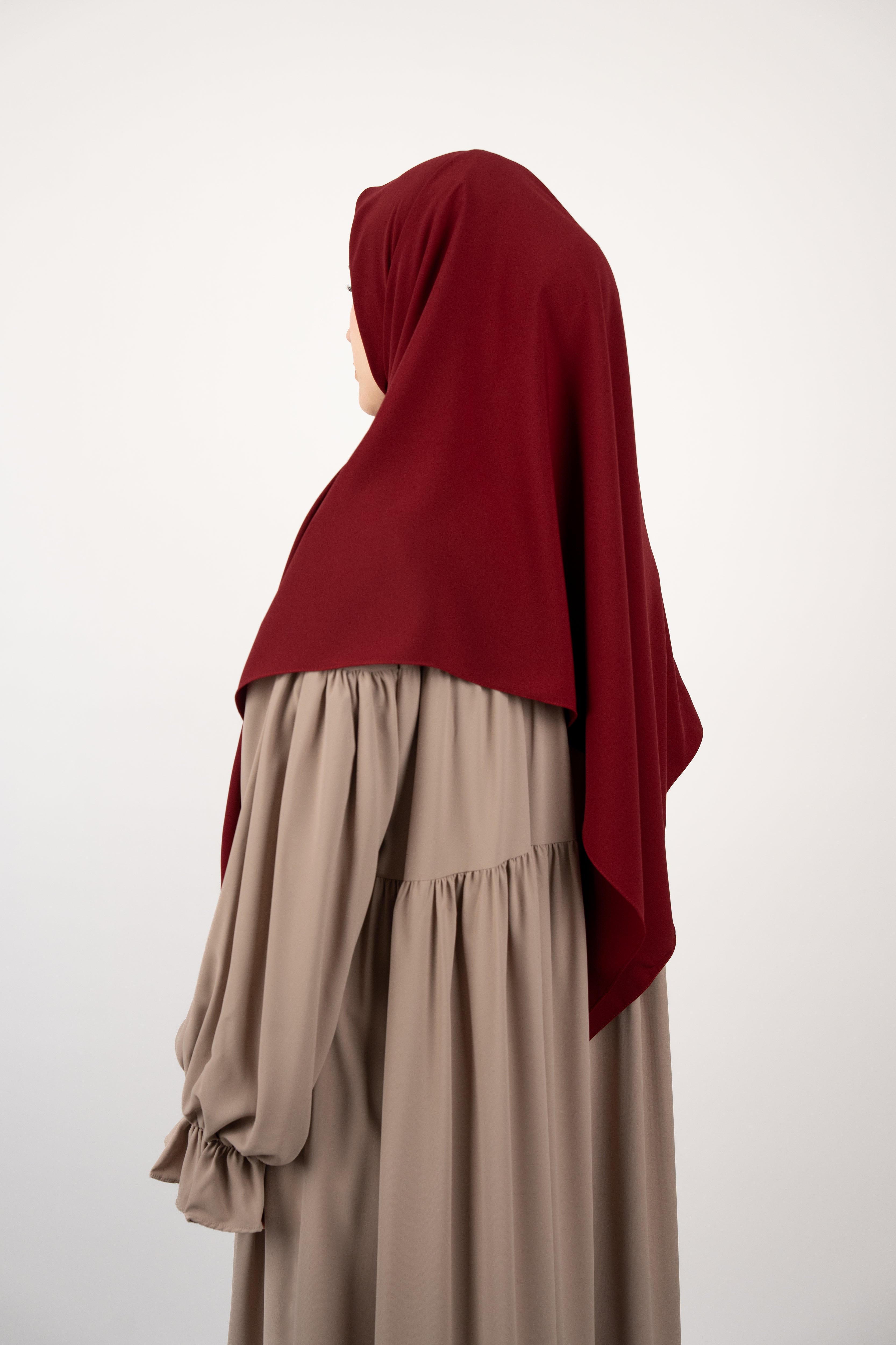 Medine İpeği Eşarp BORDO