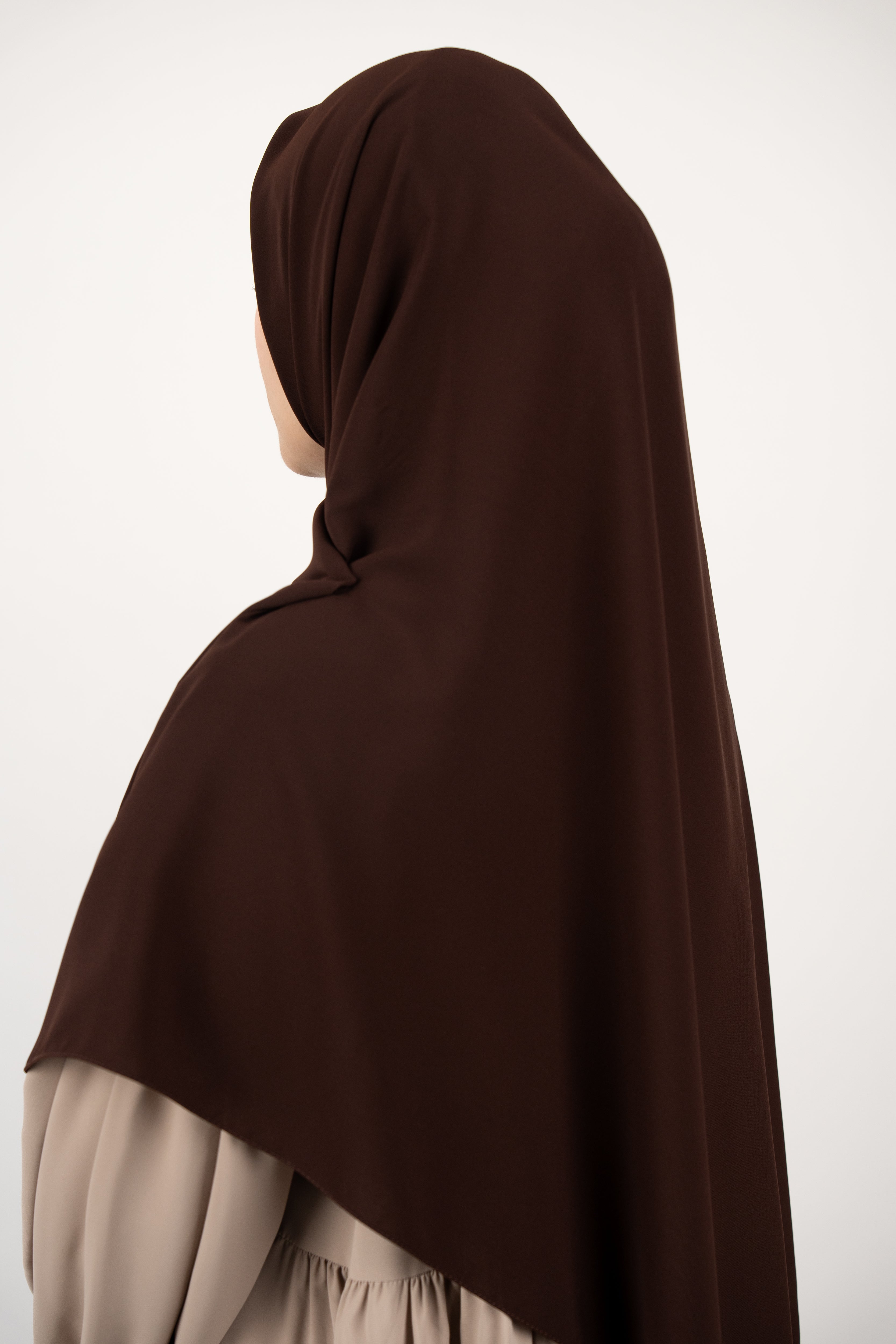 Medine İpeği Eşarp ACI KAHVE