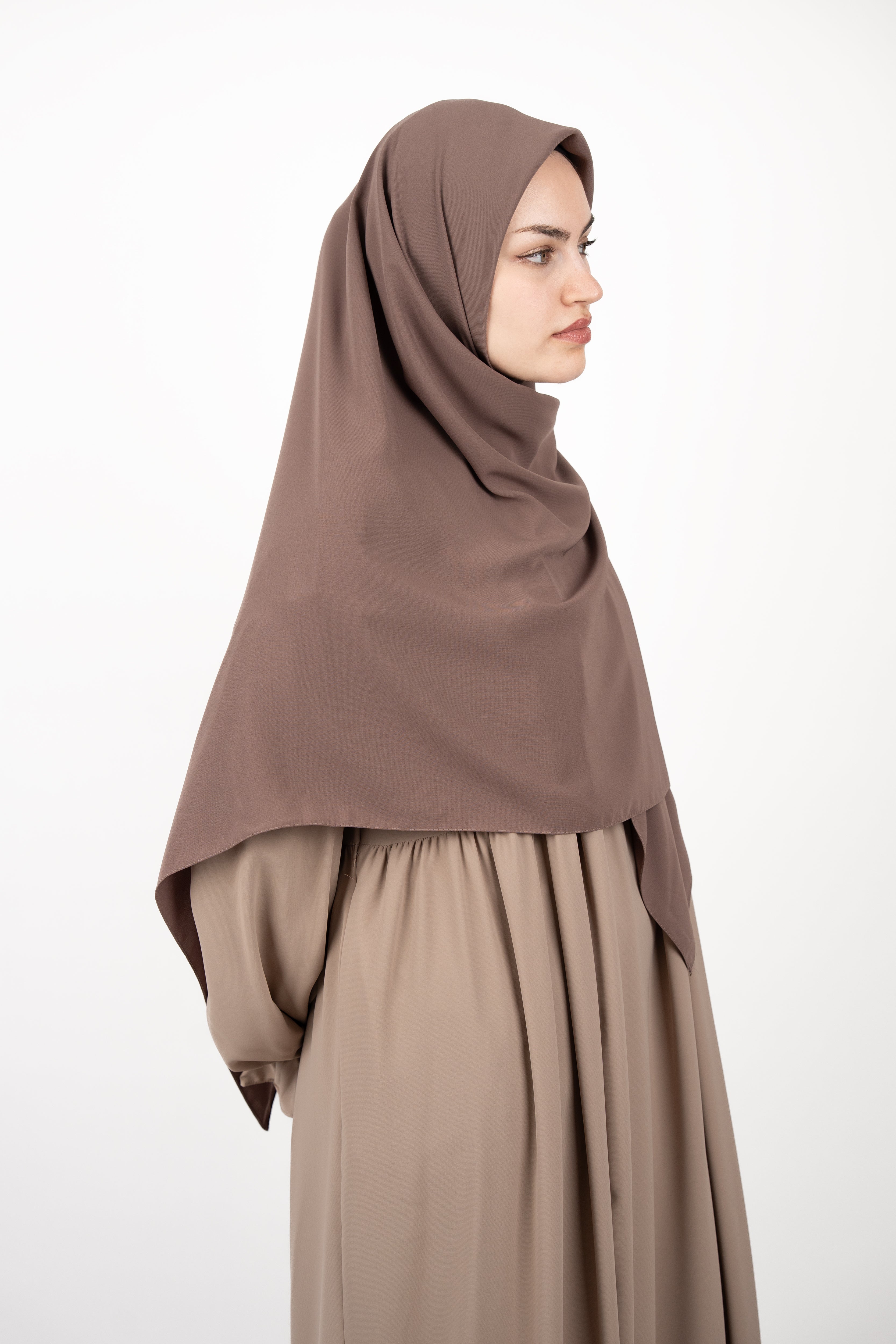 Medine İpeği Eşarp VİZON