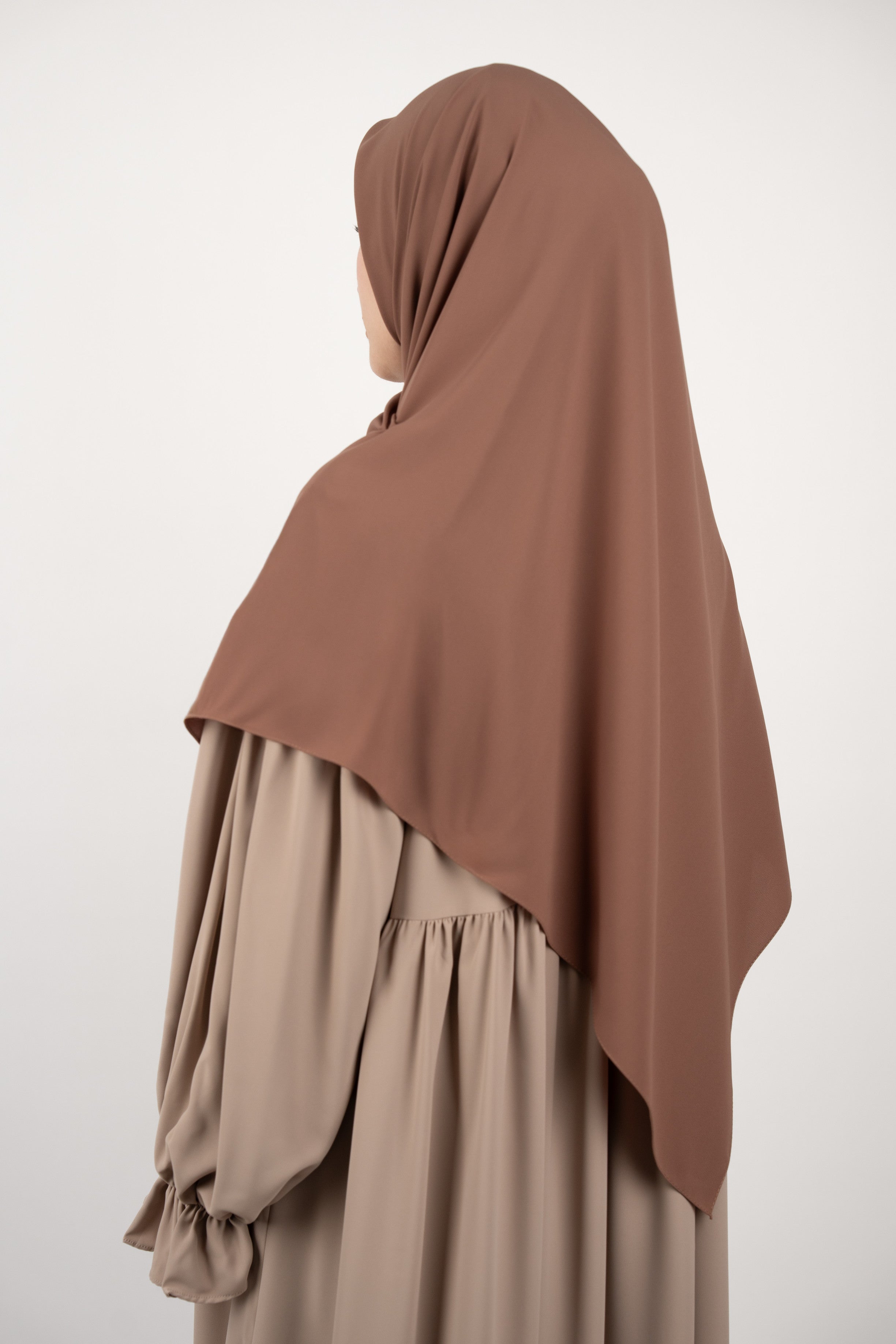 Medine İpeği Eşarp SÜTLÜ KAHVE