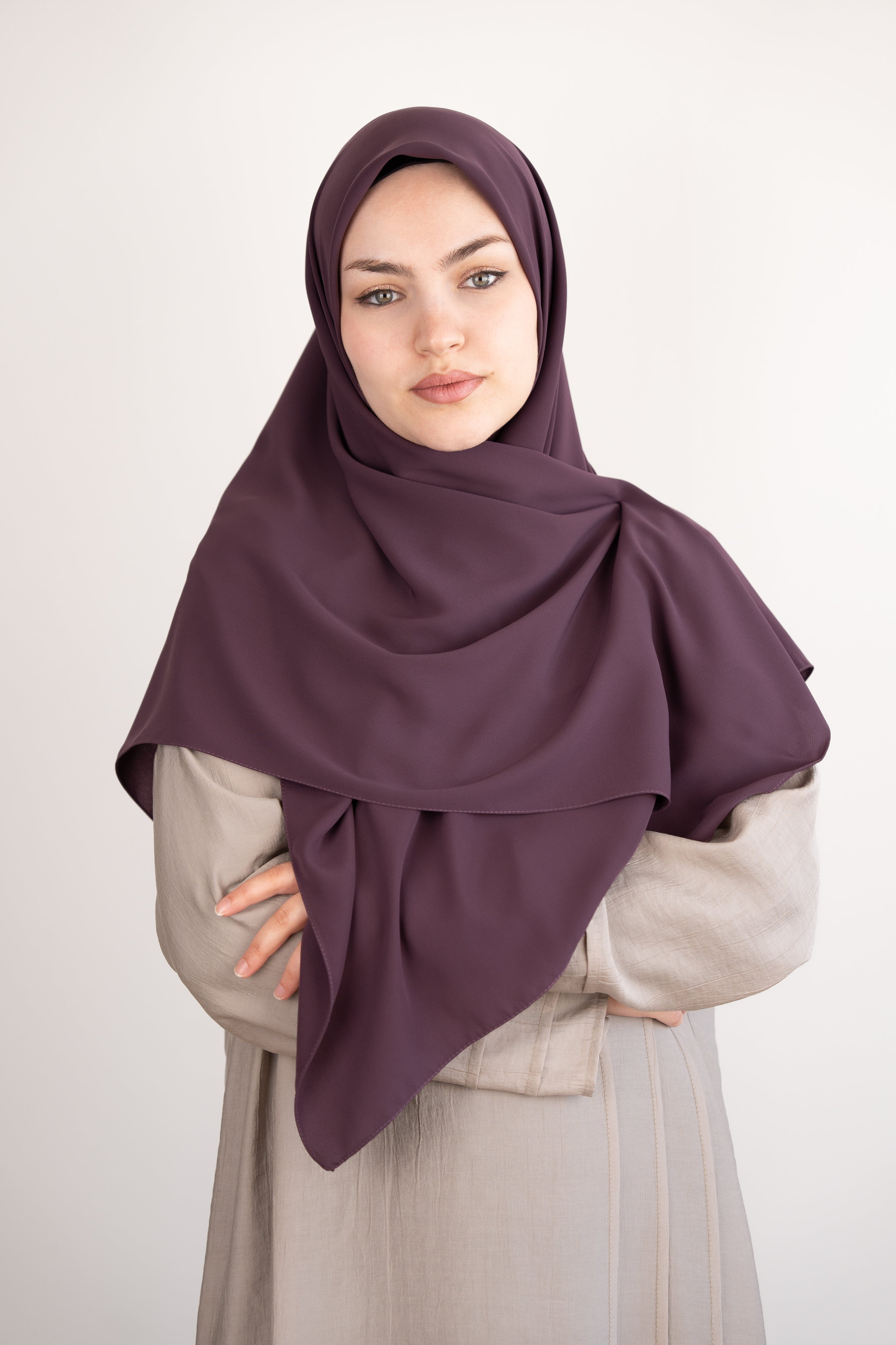 Medine İpeği Eşarp MÜRDÜM